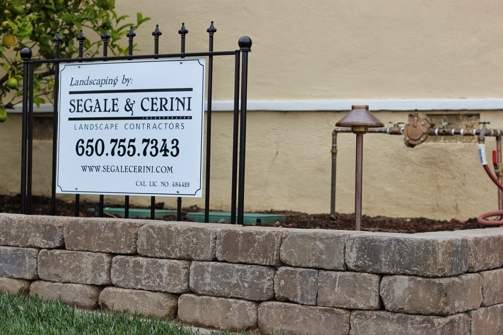 Segale & Cerini Inc. 2551 Hillside Blvd, Colma California 94014