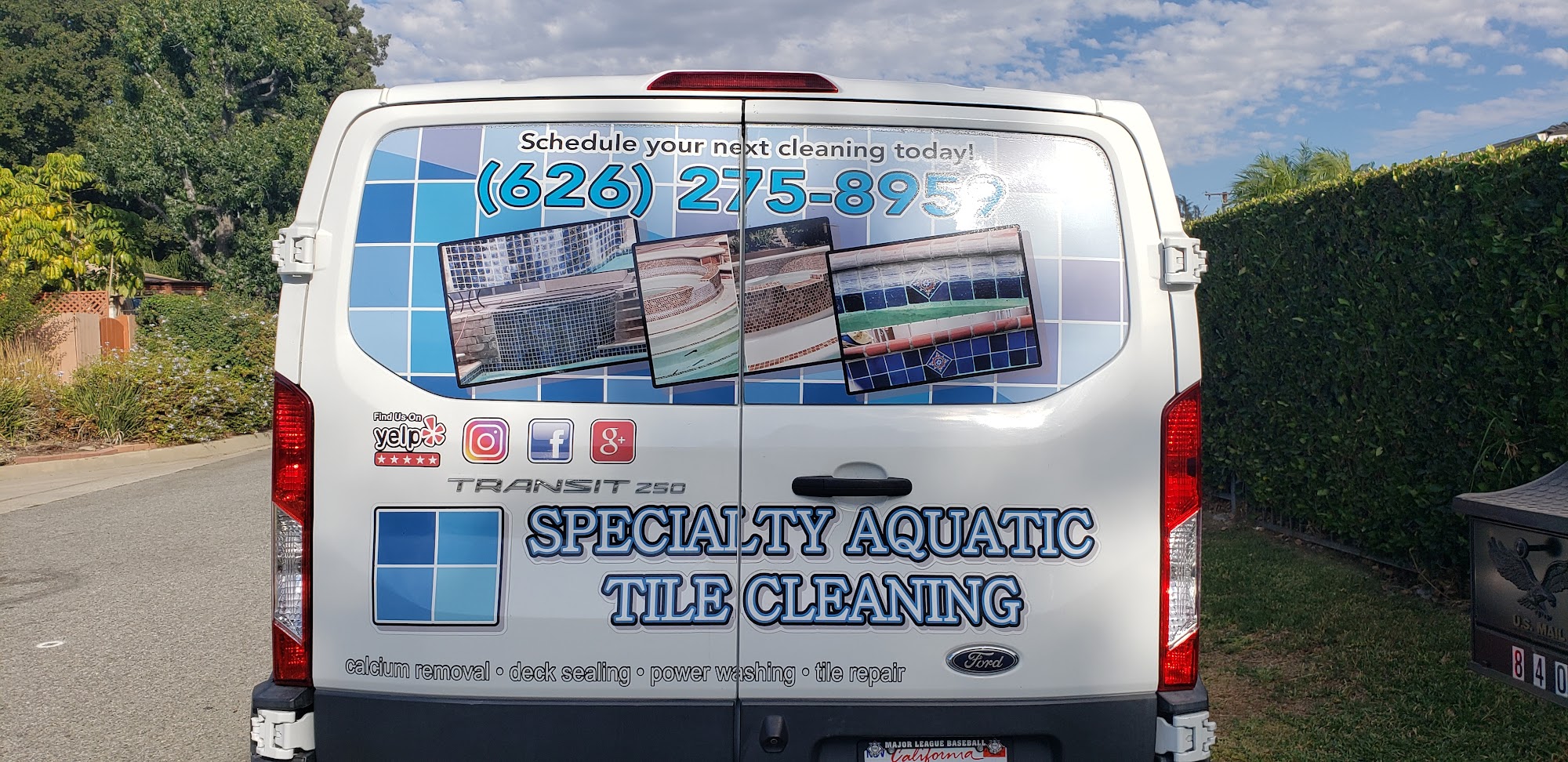 Specialty Aquatic Tile Cleaning 543 Tancanyon Rd, Duarte California 91010