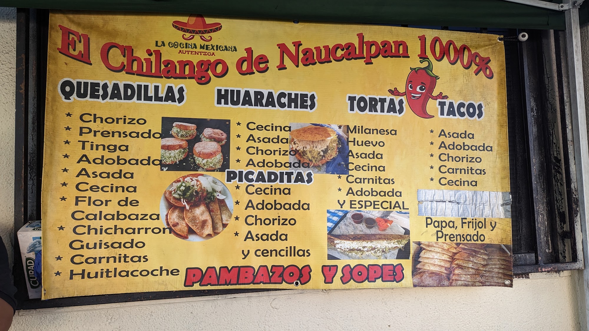 Tacos de Canasta 100% Df Menu