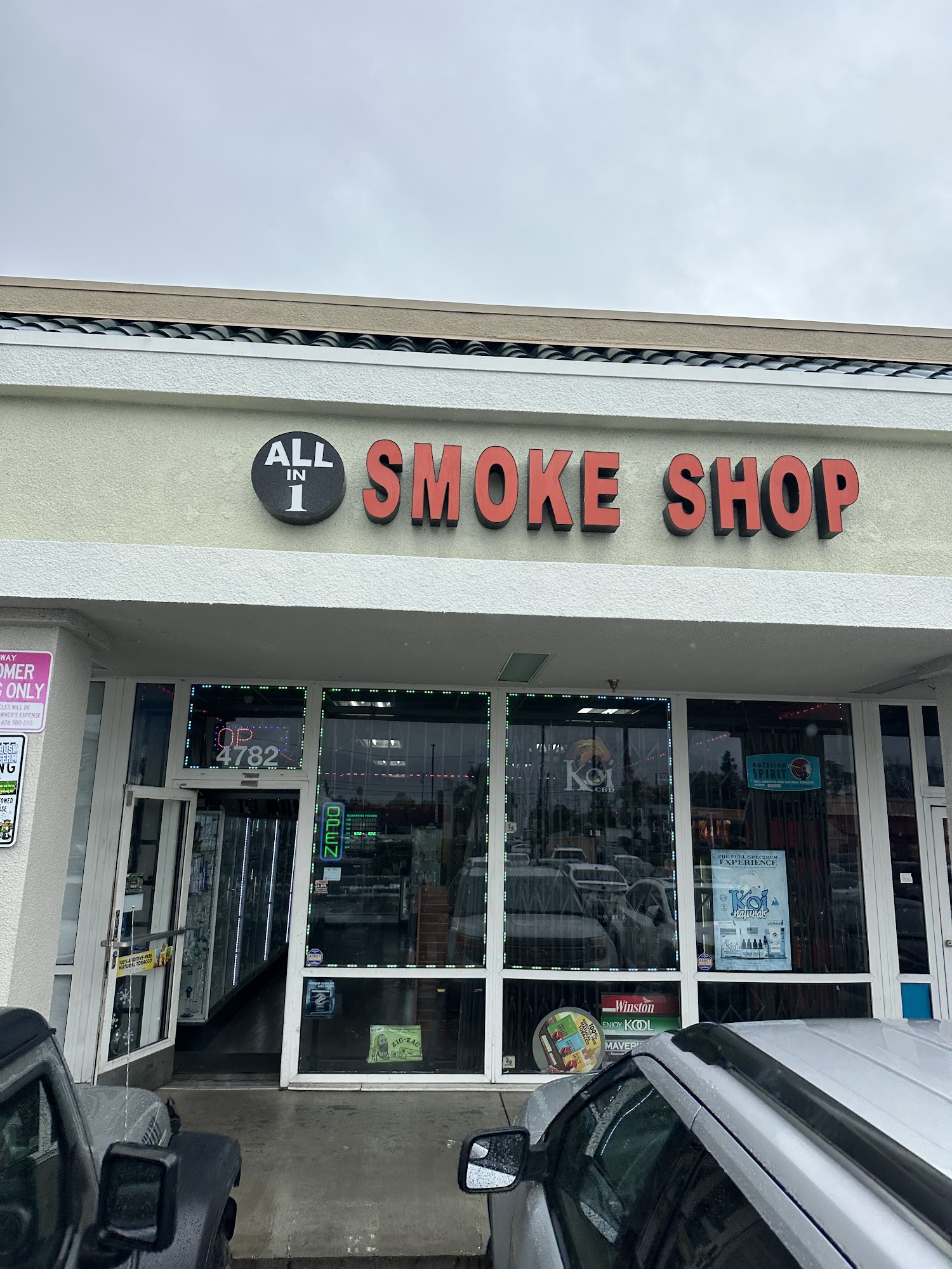 All in 1 smoke shop