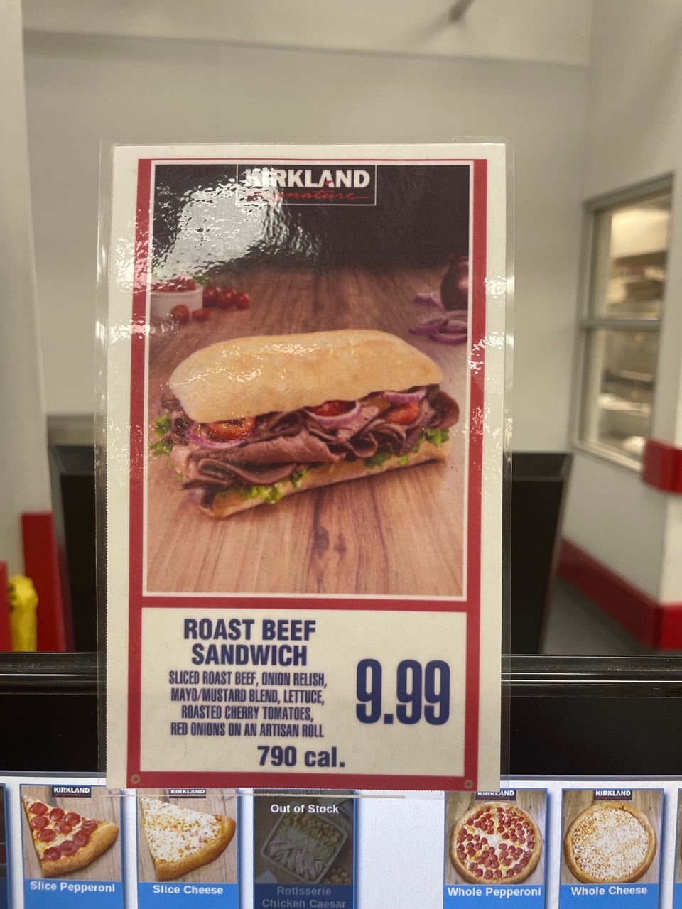 Costco Food Court Menu