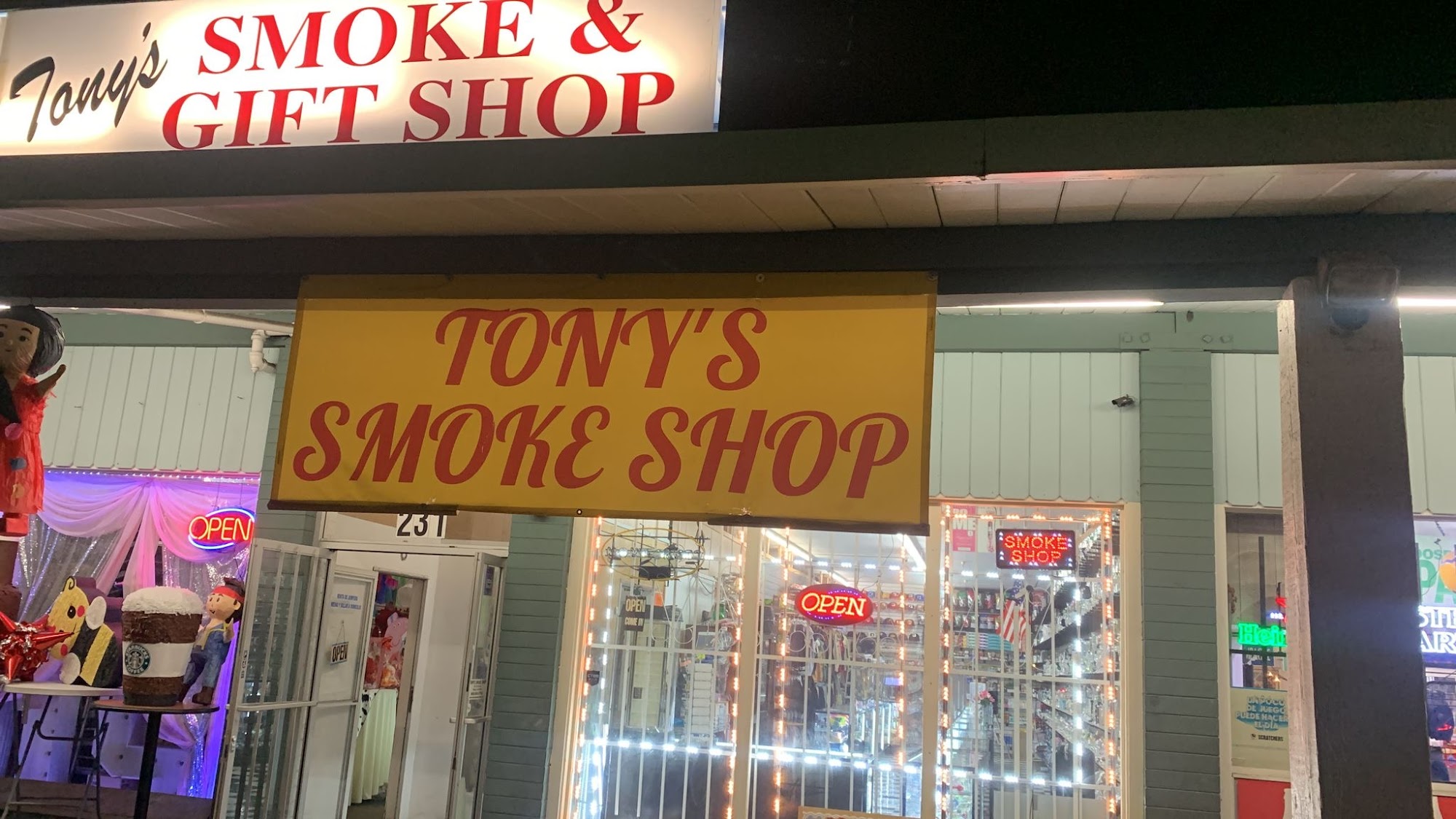 Tony's Smoke Shop
