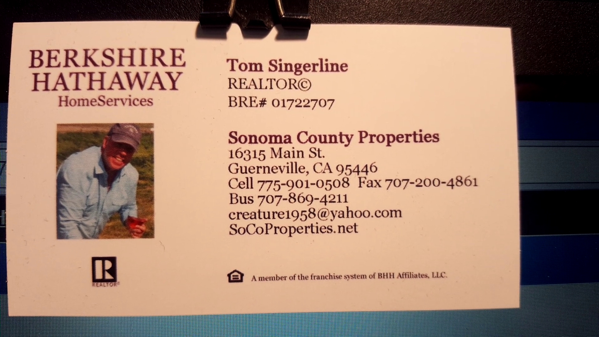 Berkshire Hathaway HS Sonoma County Properties