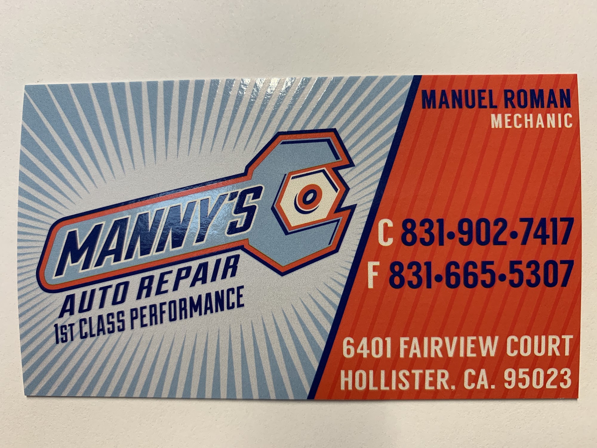 Manny’s Auto Repair and collision