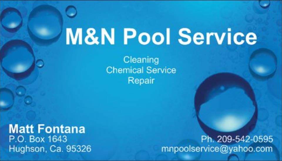 M & N Pool and Pond Service 2918 Pioneer Rd, Hughson California 95326