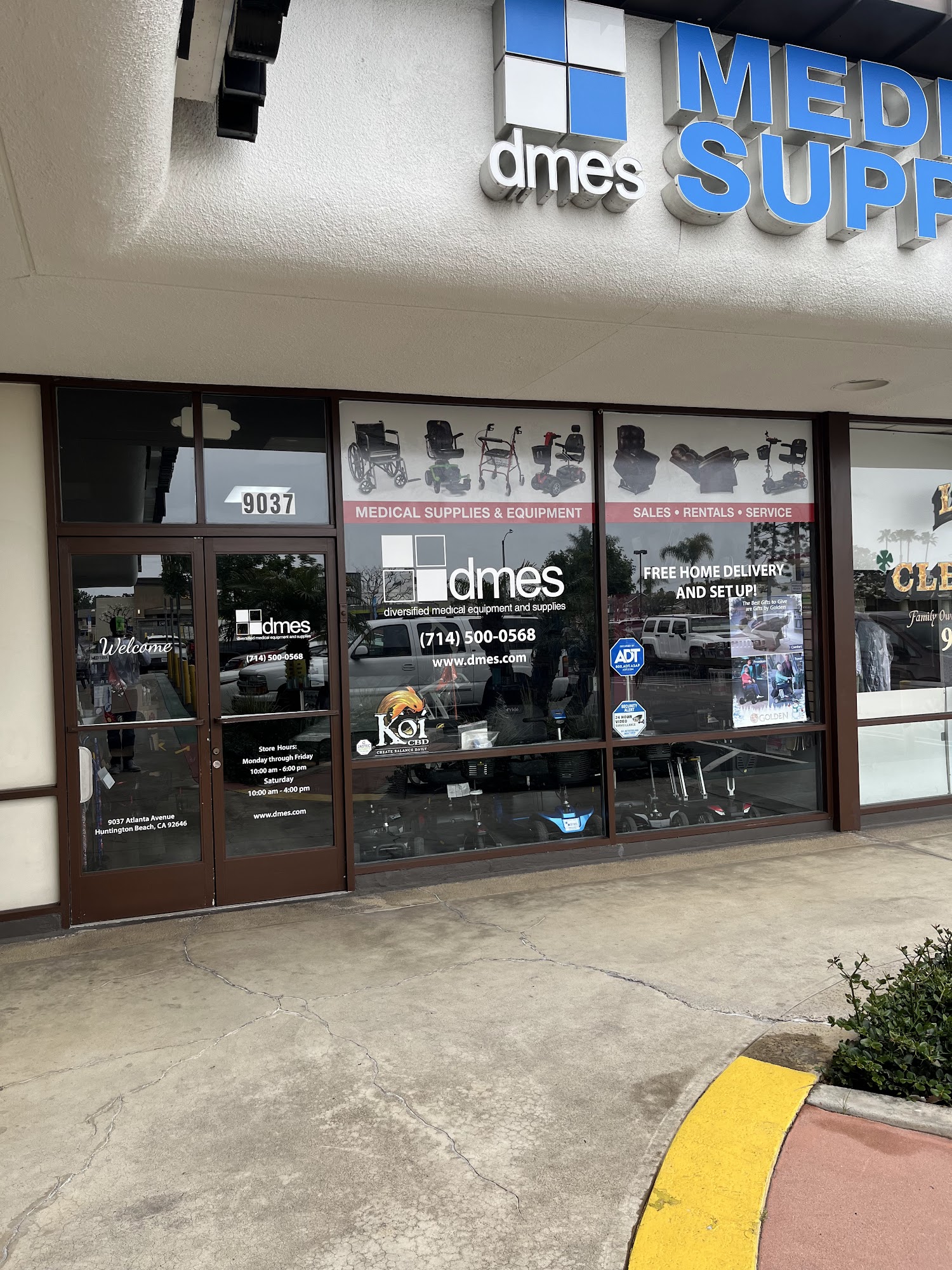 DMES Medical Supplies Store Huntington Beach