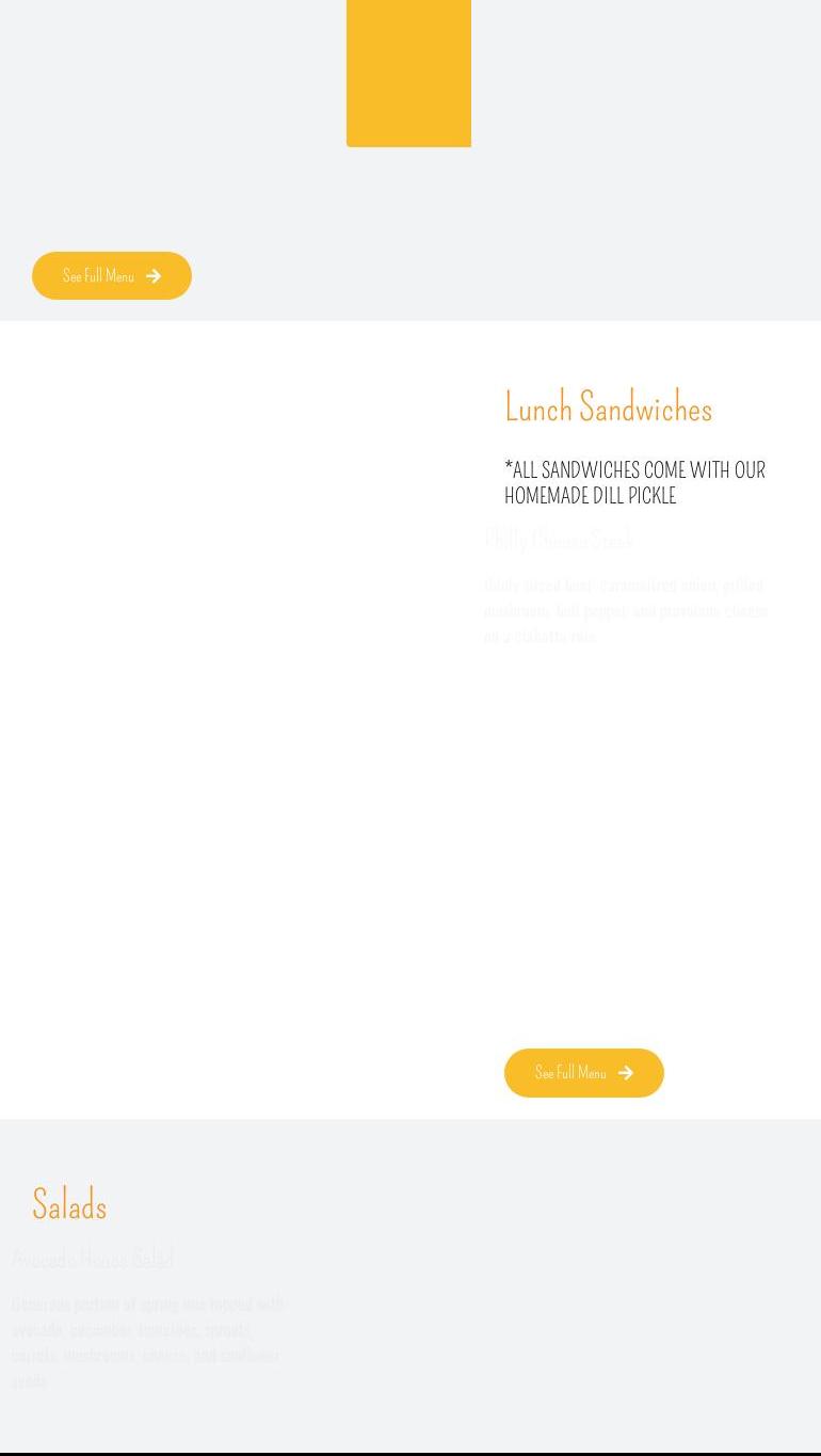 Irvine Breakfast Club Menu