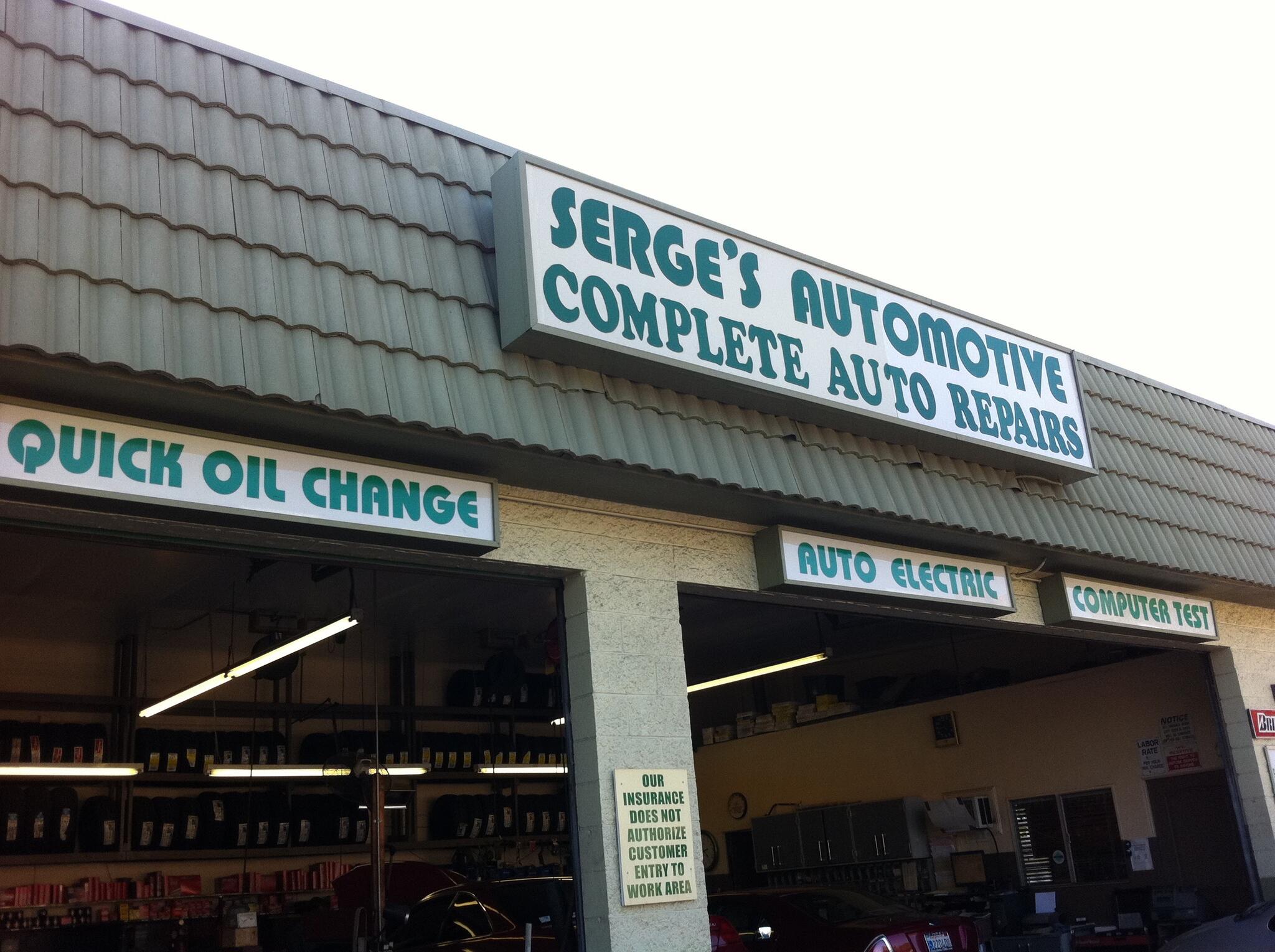 Serge's Automotive Mechanic Auto Repair Shop