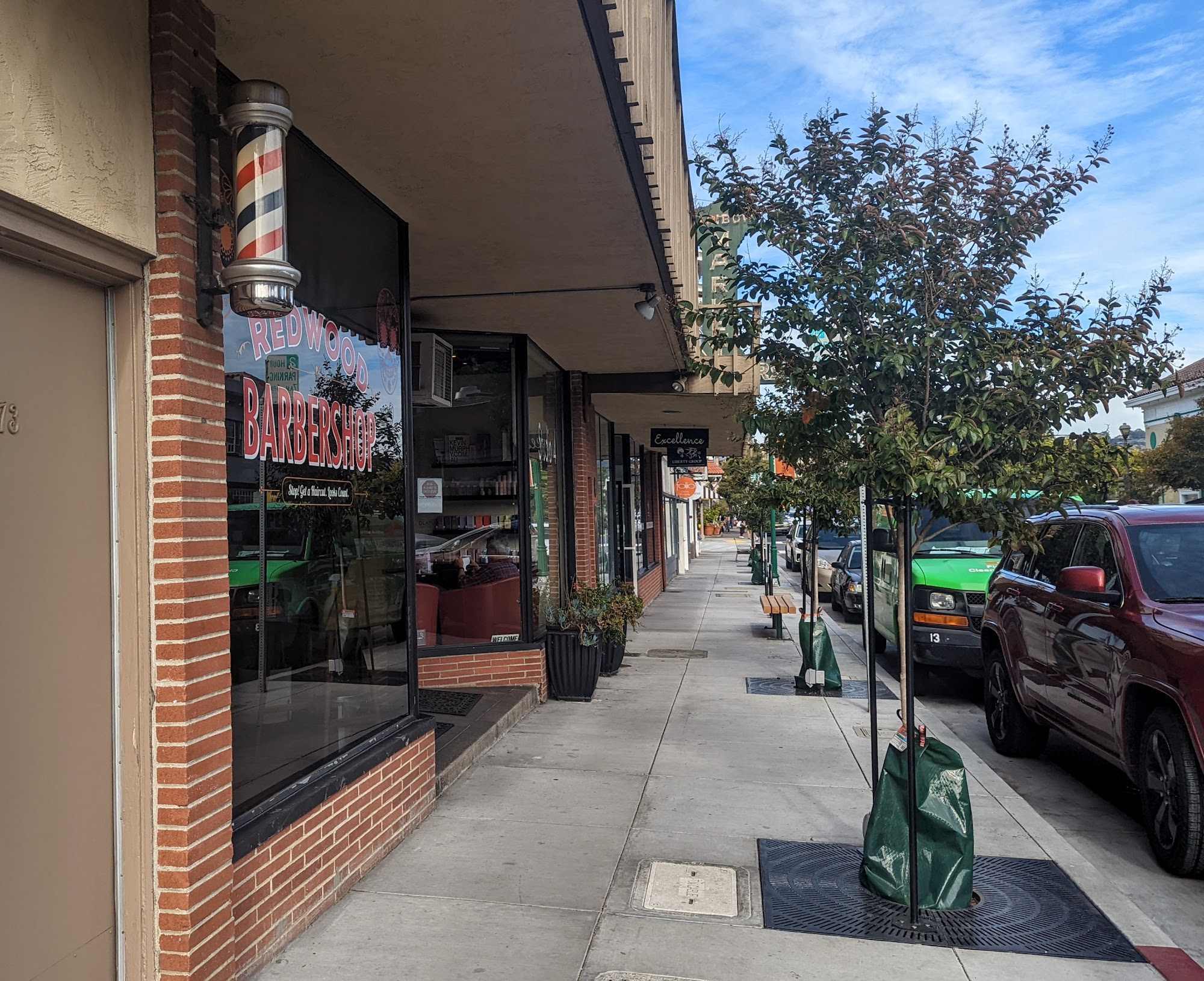 Redwood Barbershop 475 Magnolia Ave, Larkspur California 94939