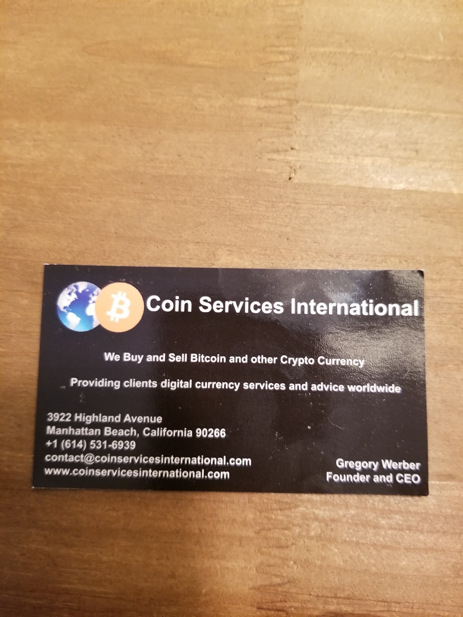 Coin Services International