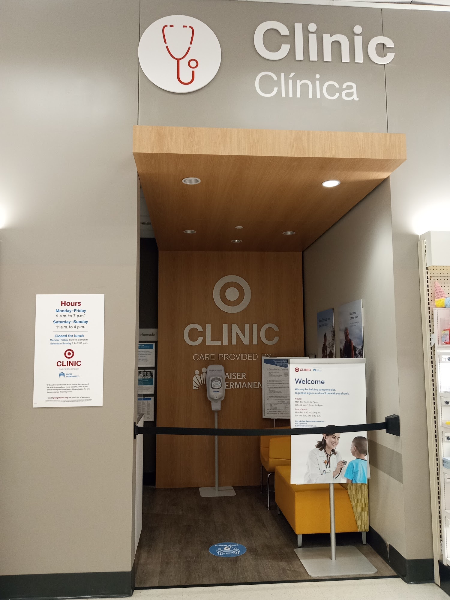 Target Clinic, care provided by Kaiser Permanente - Norco