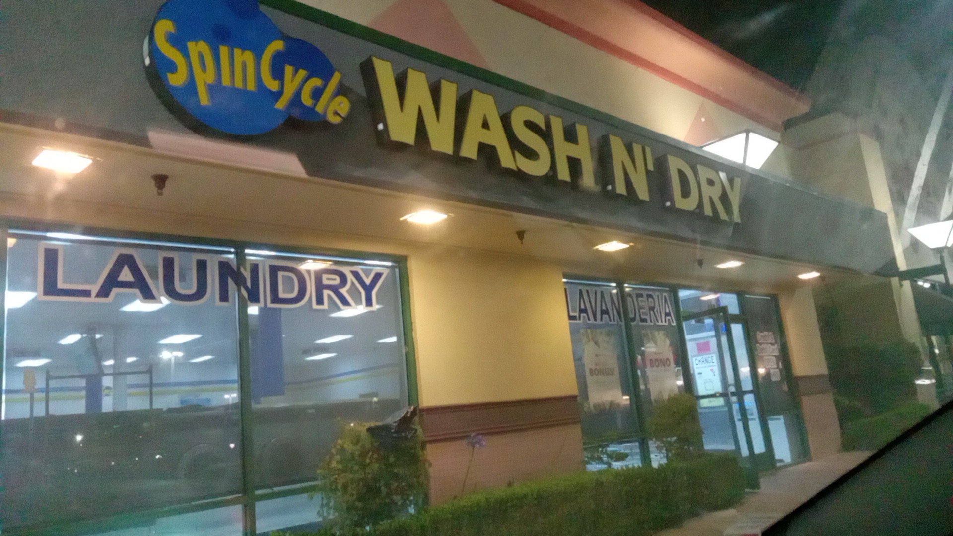 Spin Cycle Wash & Dry