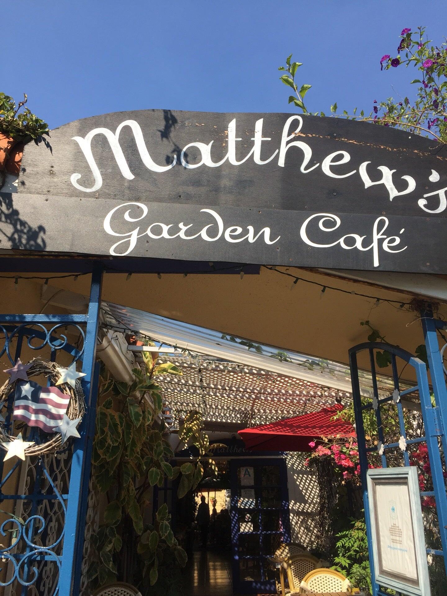 MATTHEWS GARDEN CAFE