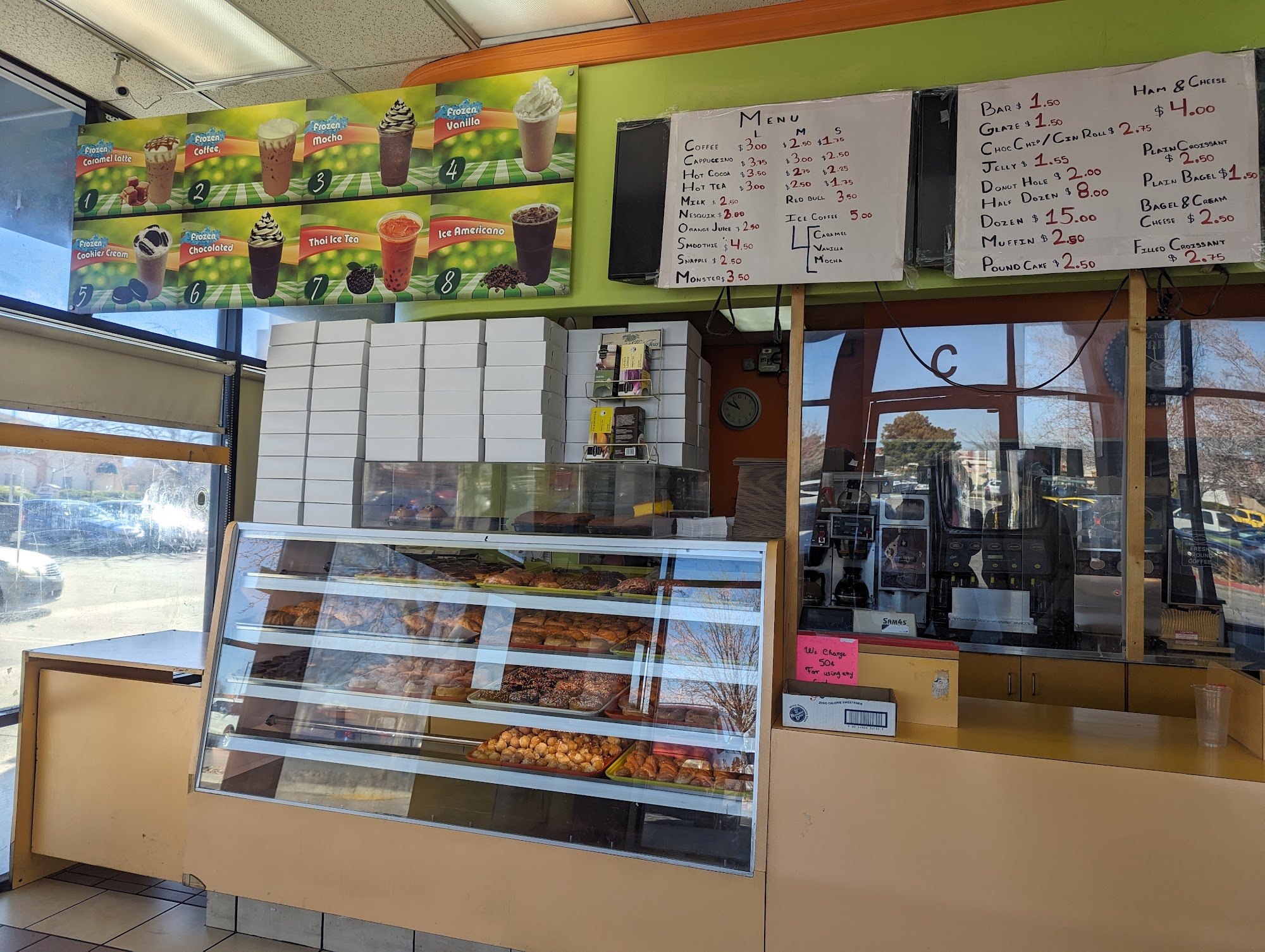 Donut Inn Menu