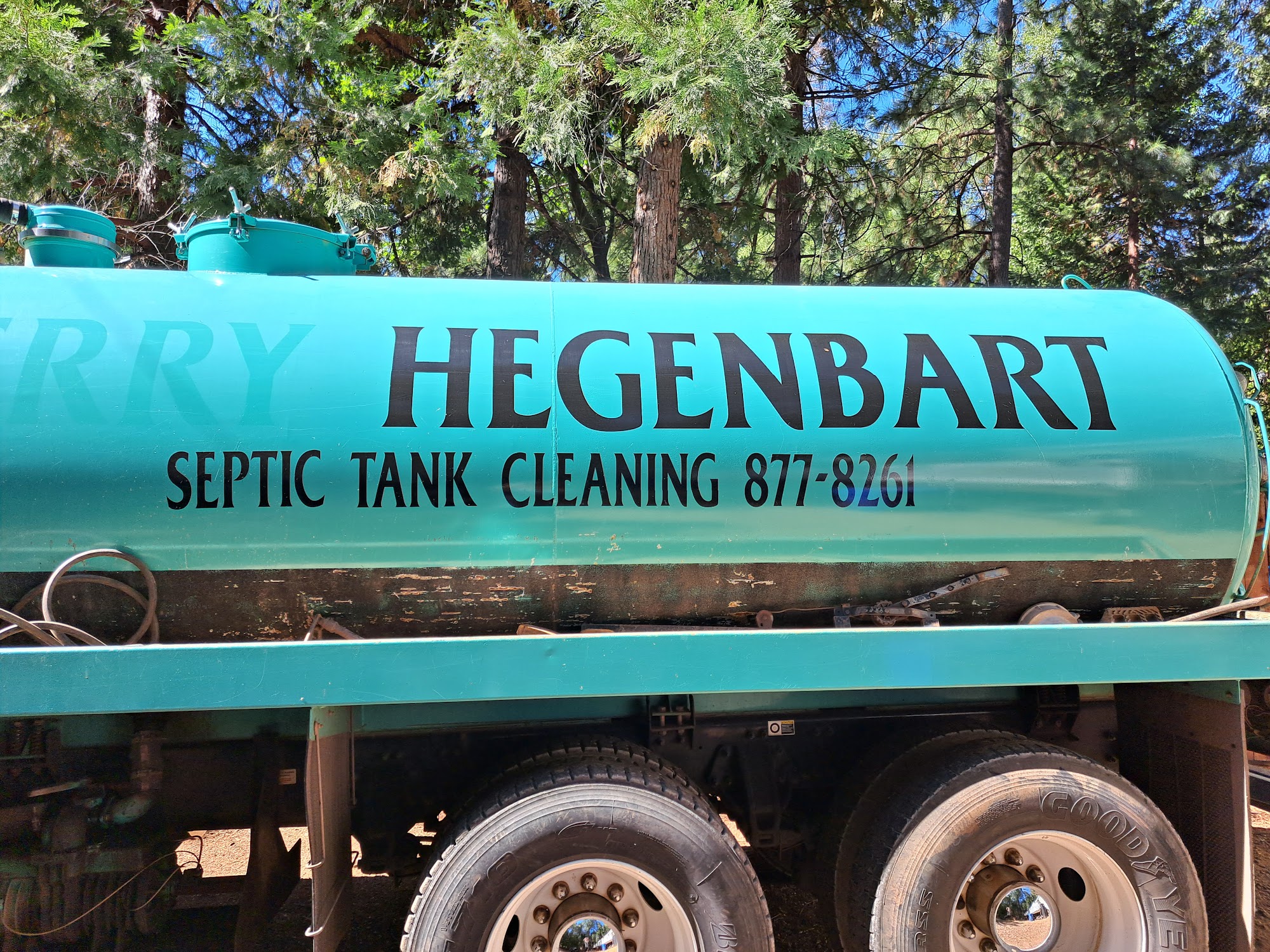 Jerry Hegenbart Septic Tank 6910 Clark Rd, Paradise California 95969