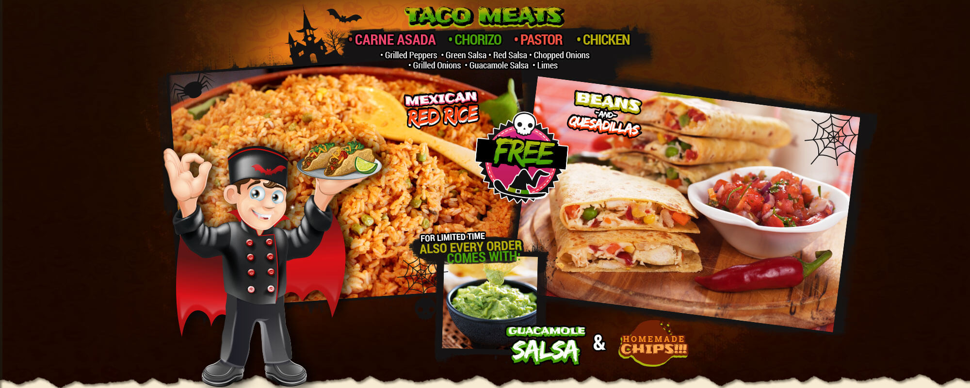 The Taco Guy Catering Menu