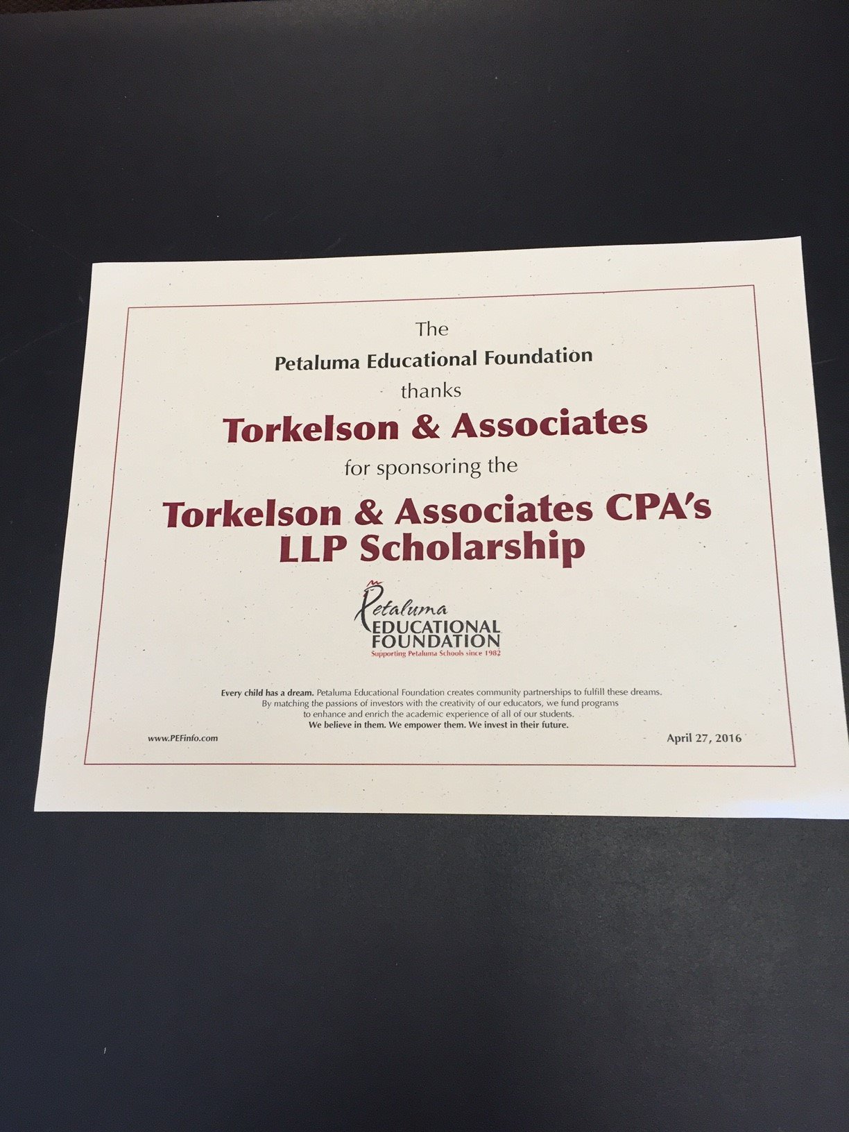 Torkelson & Associates CPAs, LLP