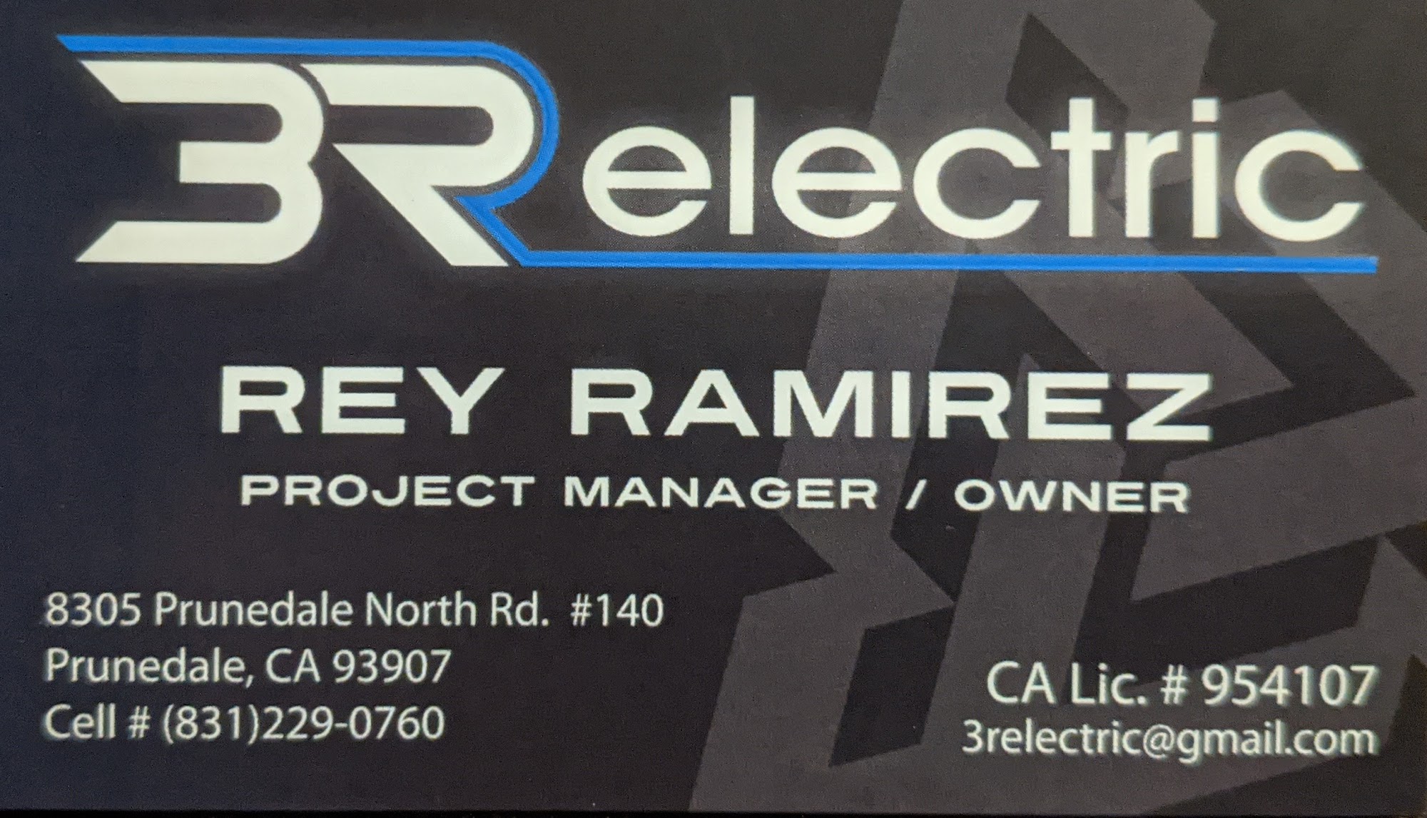 3R Electric 8305 Prunedale North Rd #140, Prunedale California 93907