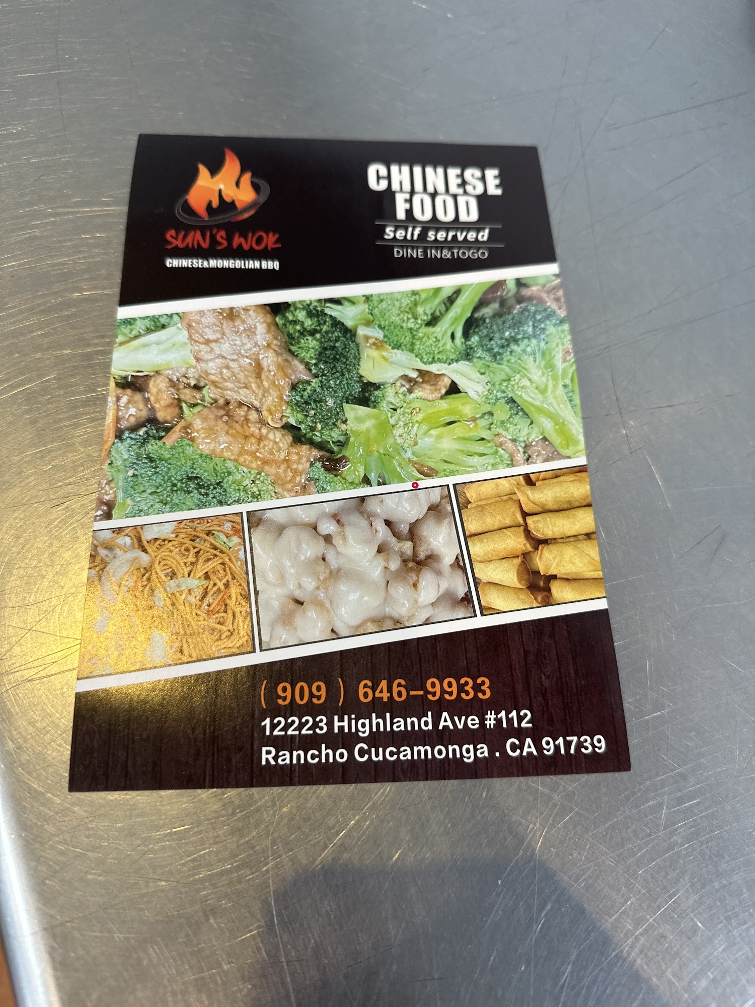 Sun's Wok & Mongolian BBQ, Rancho Cucamonga - Menu, Reviews (43 ...