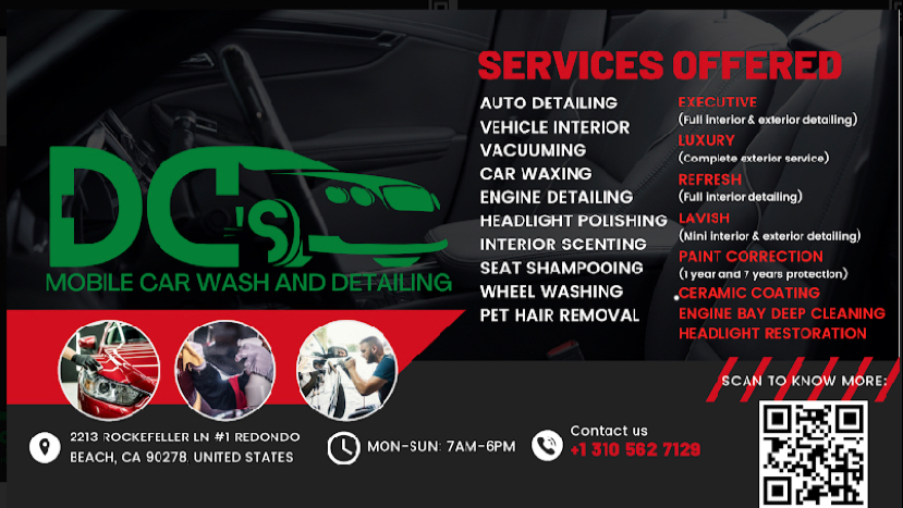 DC's Mobile Car Wash and Detailing