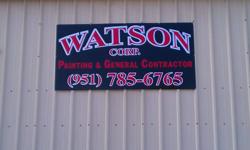 Watson Painting Corporation & American Emergency Restoration