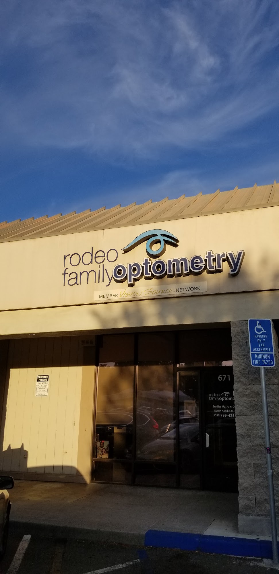 Rodeo Family Optometry 671 Parker Ave, Rodeo California 94572