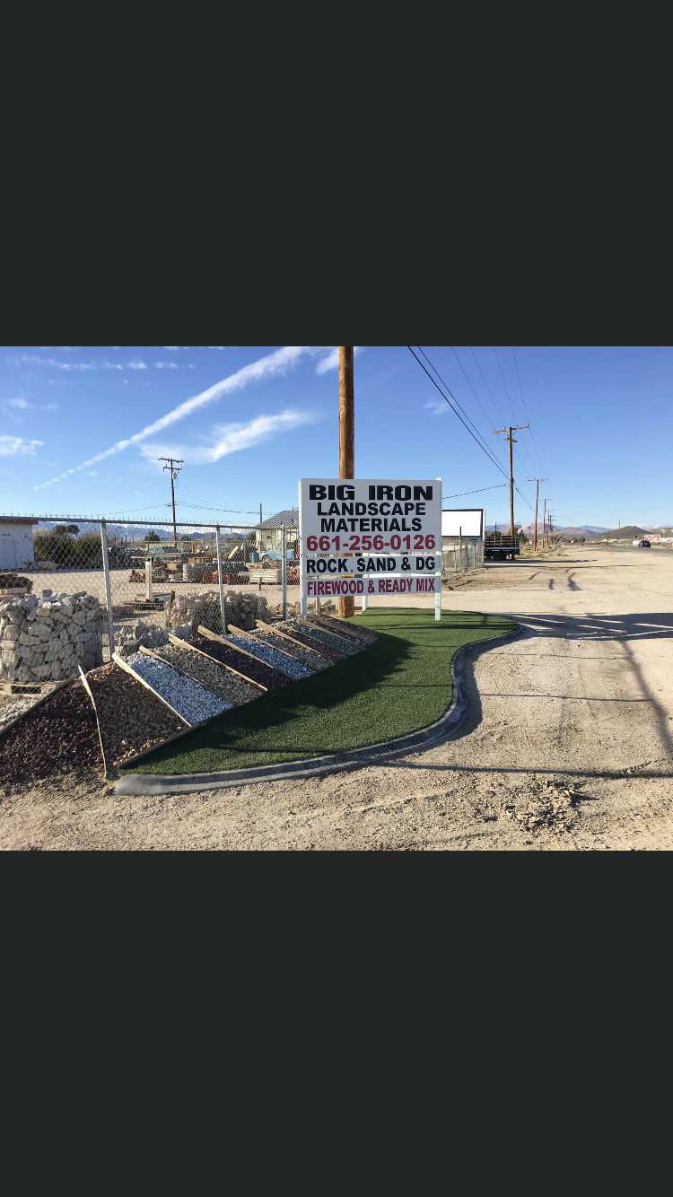 Big Iron Landscape Materials 1943 Sierra Hwy, Rosamond California 93560