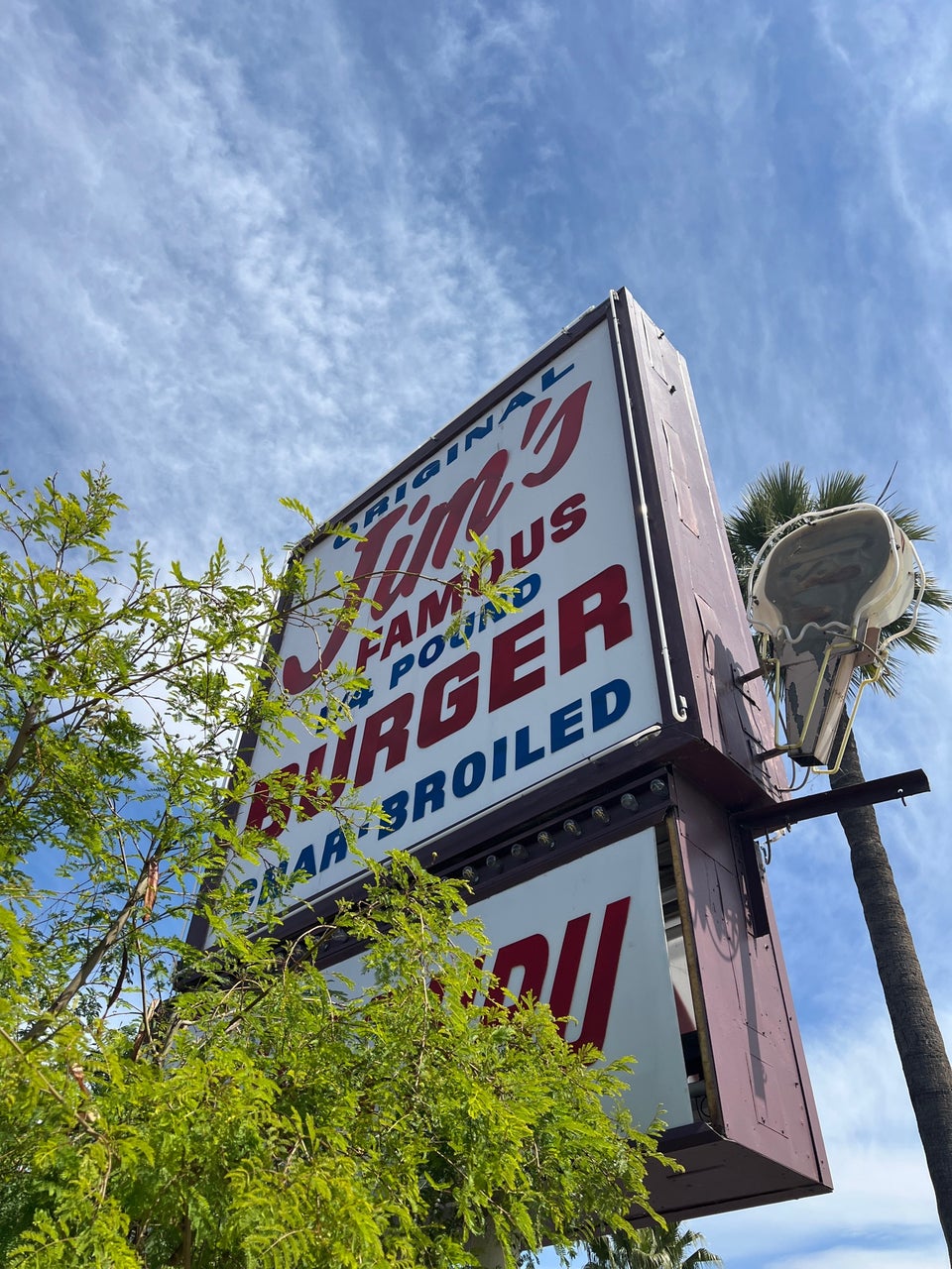 Jim's Famous Quarterpound Burger