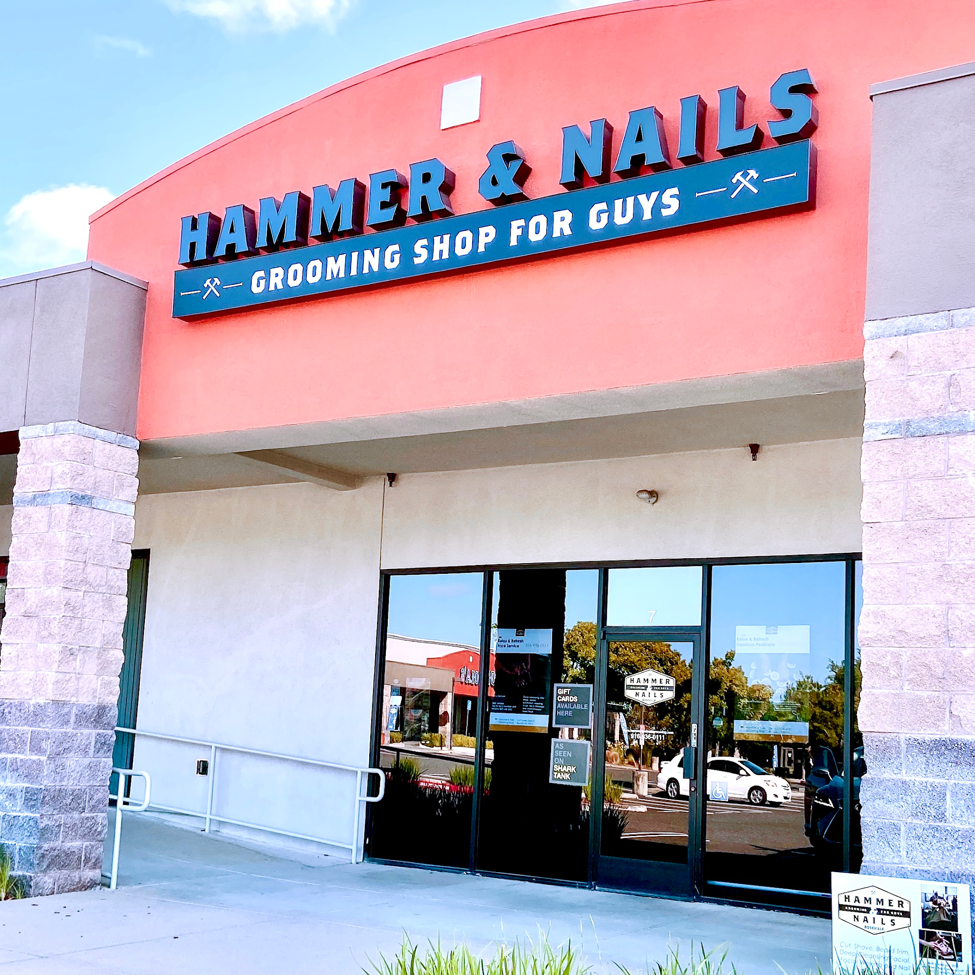 Hammer & Nails Grooming Shop for Guys, Roseville, CA