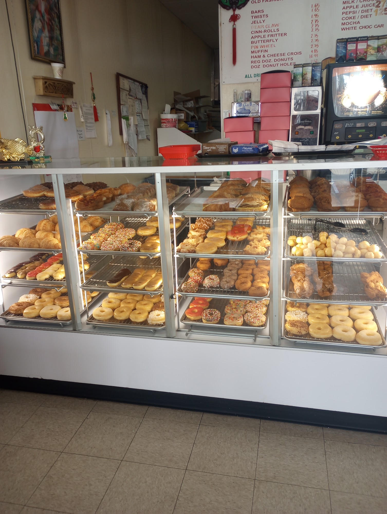 Baker's Donuts No 2 Menu