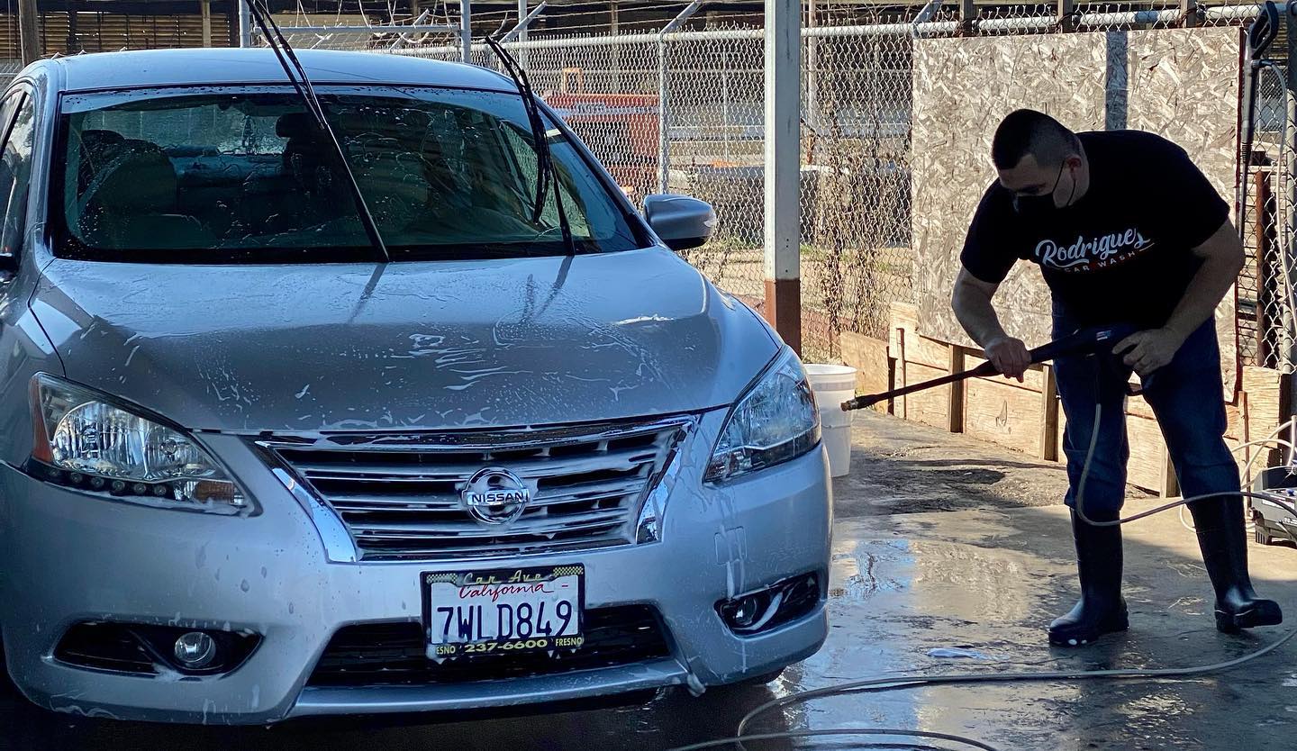 Rodriguez Car Wash and Detail 1308 12th St, Sanger California 93657