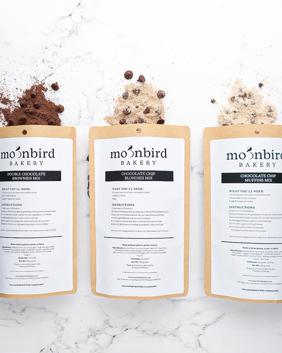 moonbird bakery Menu