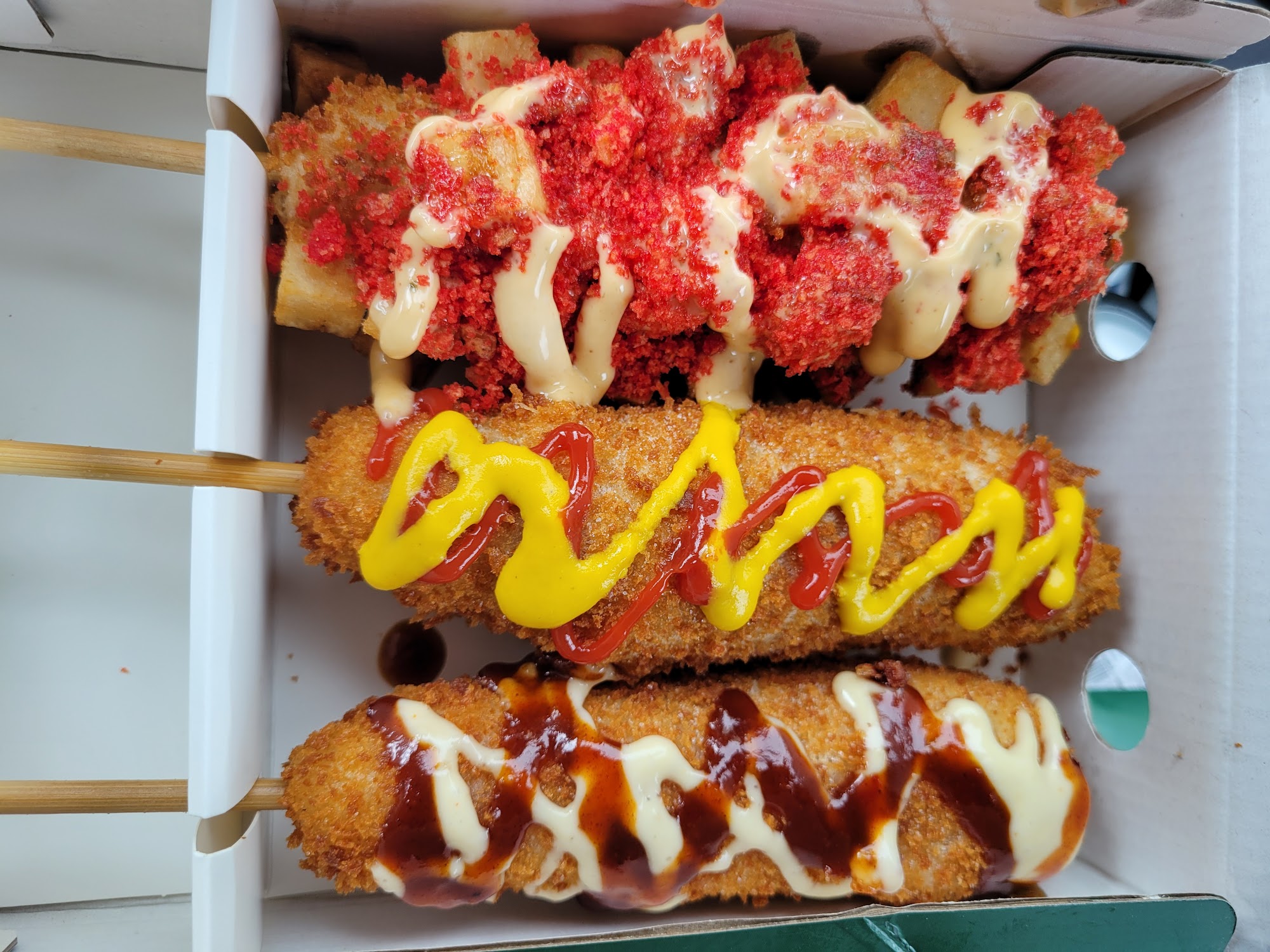 Corn'd korean Corndogs