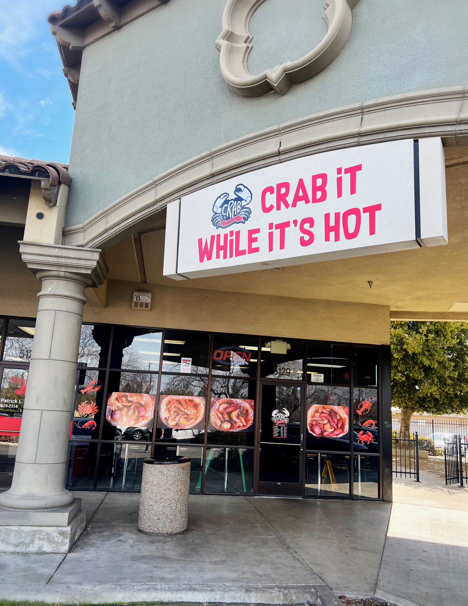 Crab it while it's hot