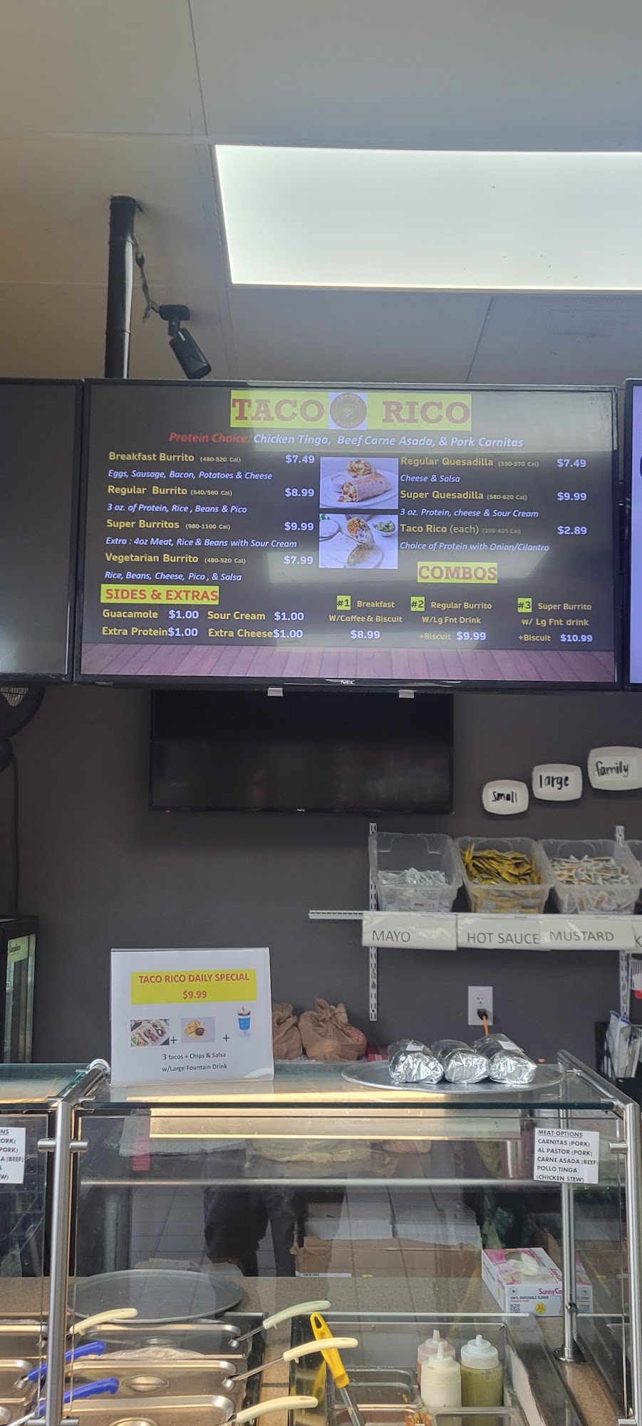 Taco Rico Express Menu