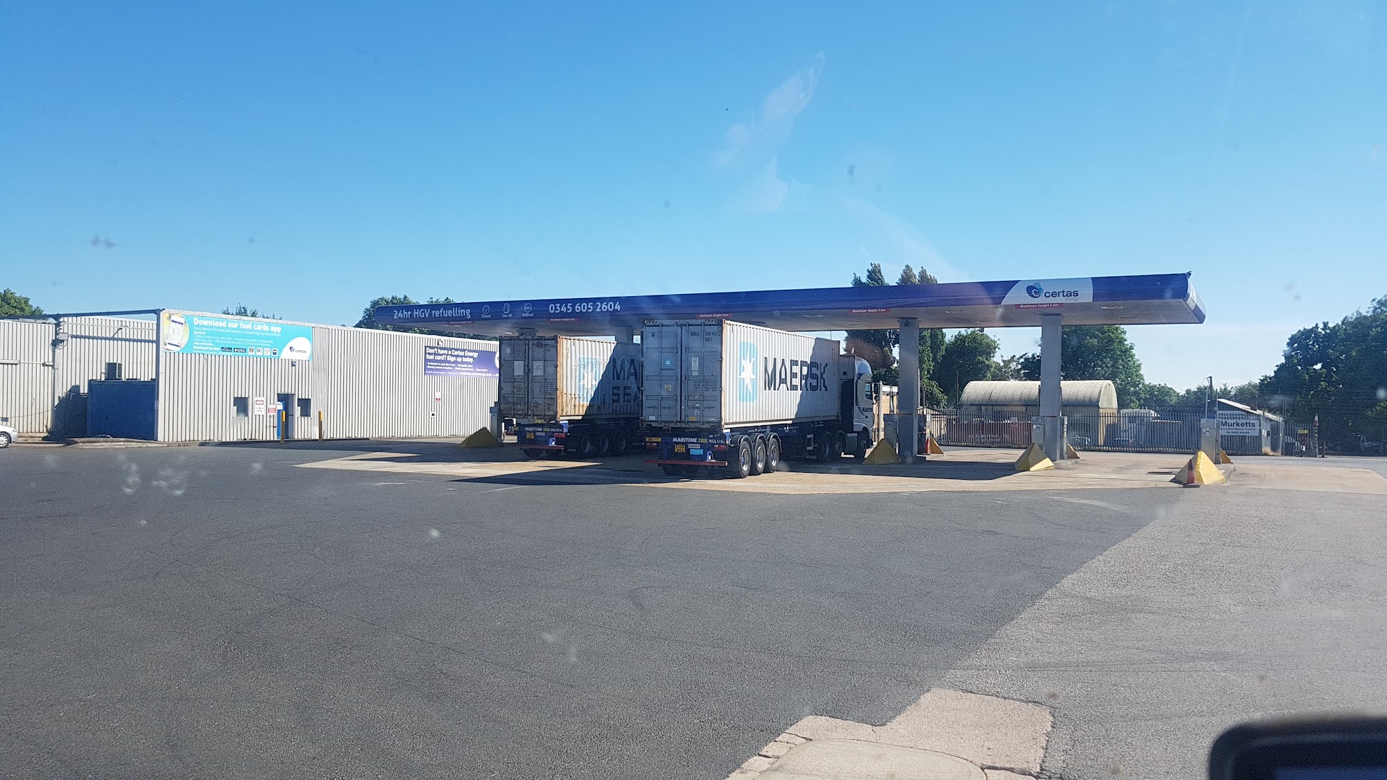Certas Energy - Alconbury HGV Refuelling Site