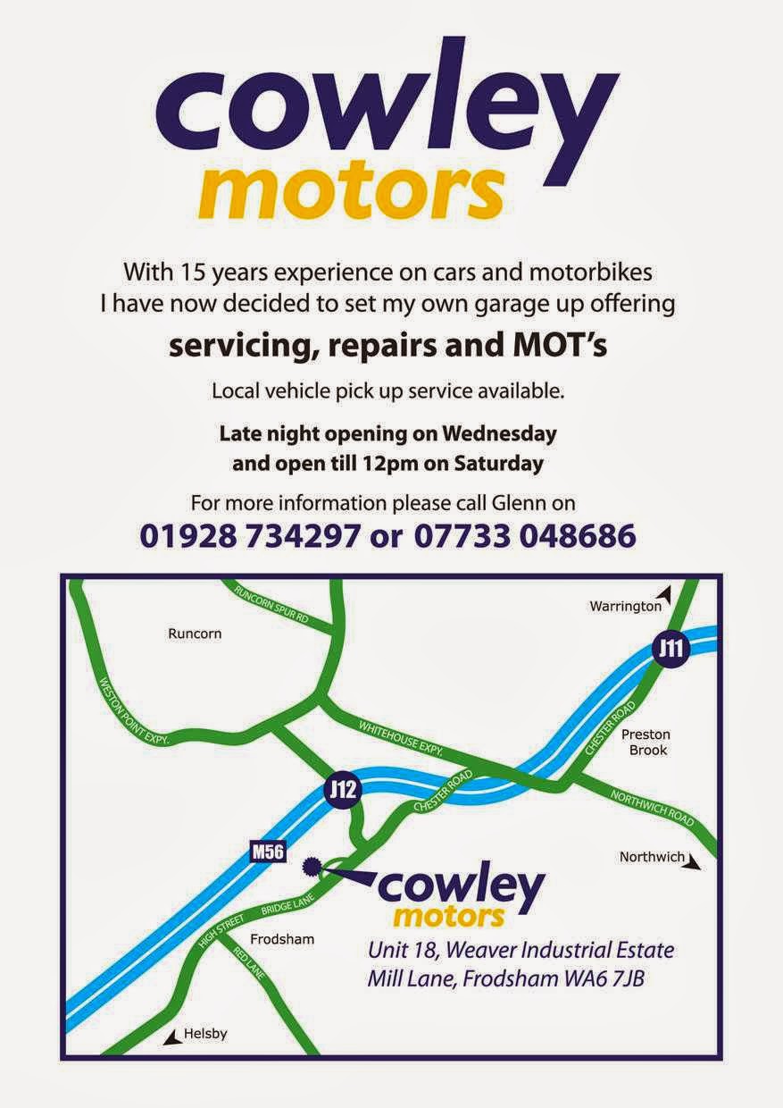 Cowley Motors Frodsham