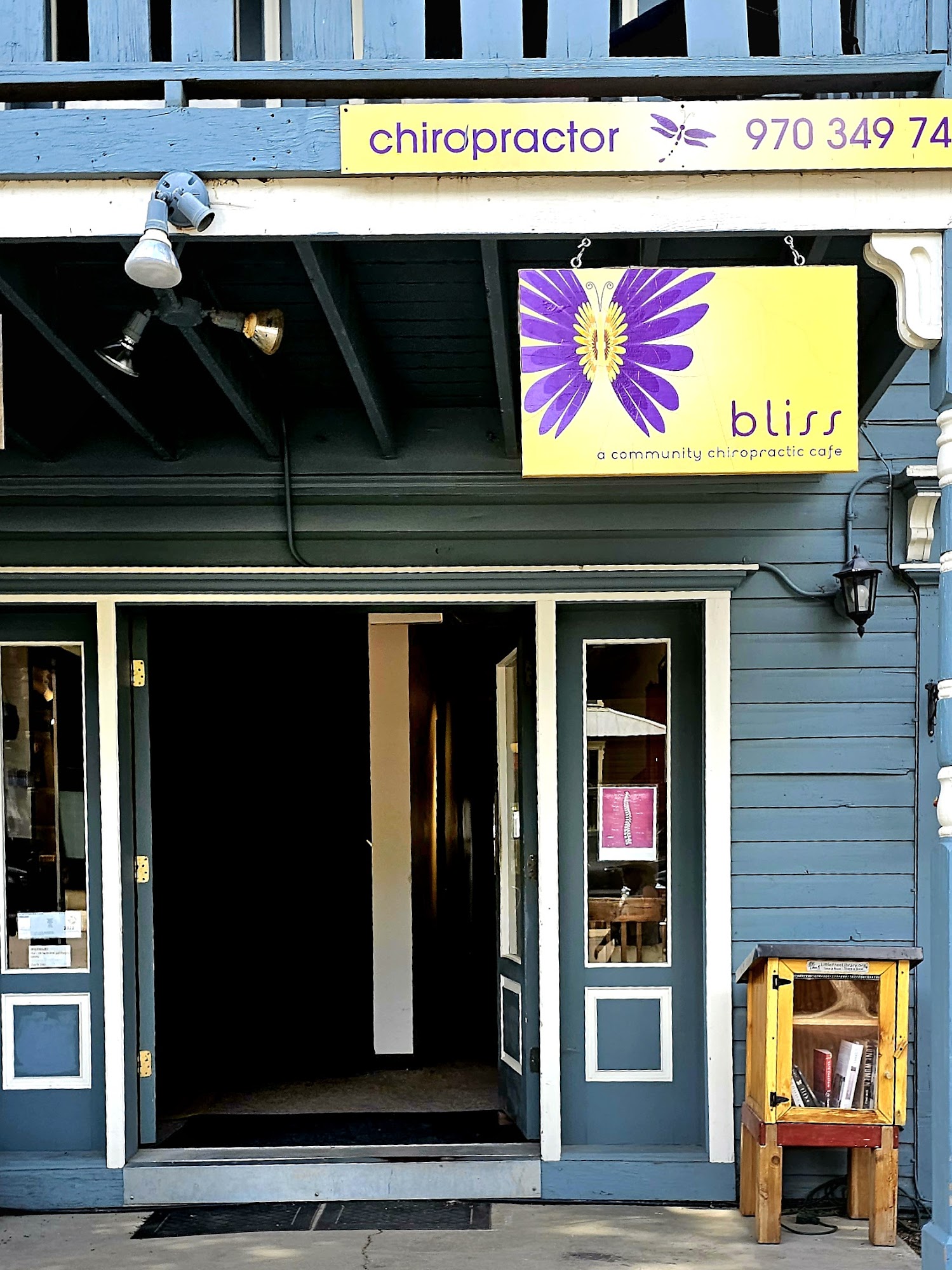 Bliss Community Chiropractic 111 Elk Ave, Crested Butte Colorado 81224