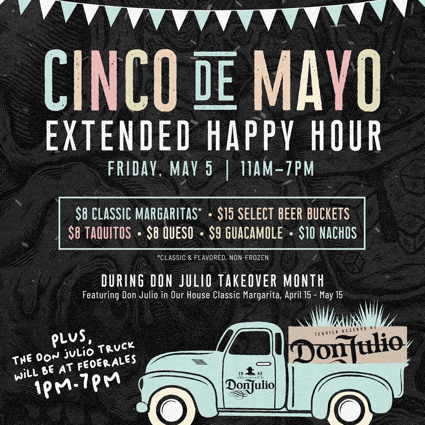 Federales Denver Menu