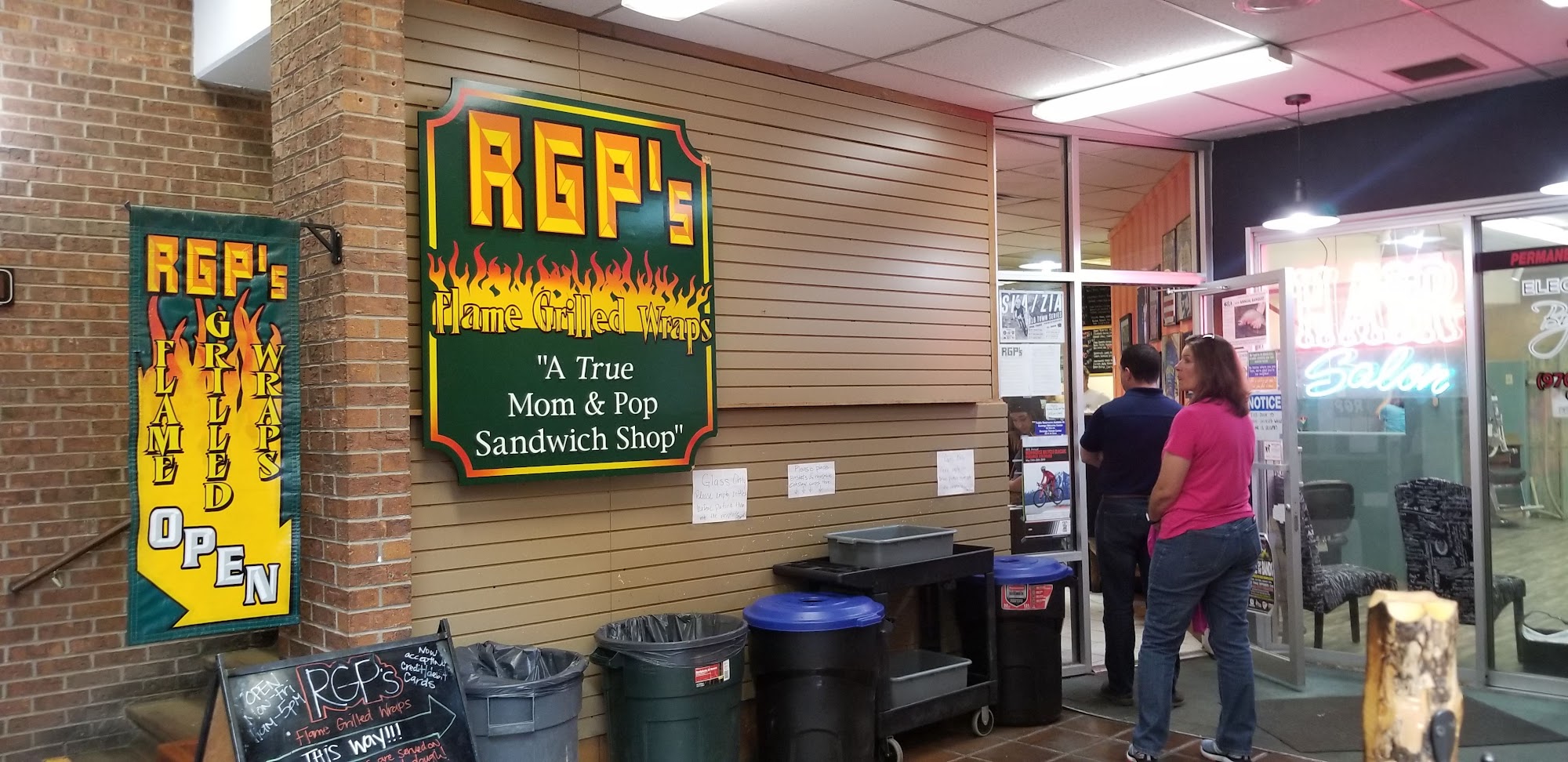 R G P's Flame Grilled Wraps