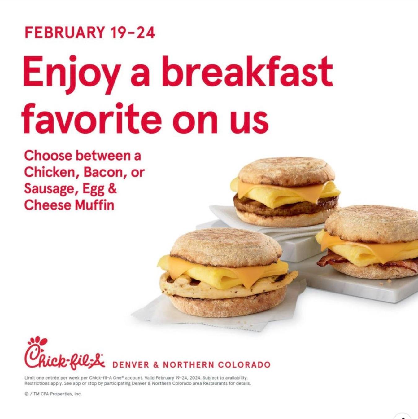 Chick-fil-A Menu