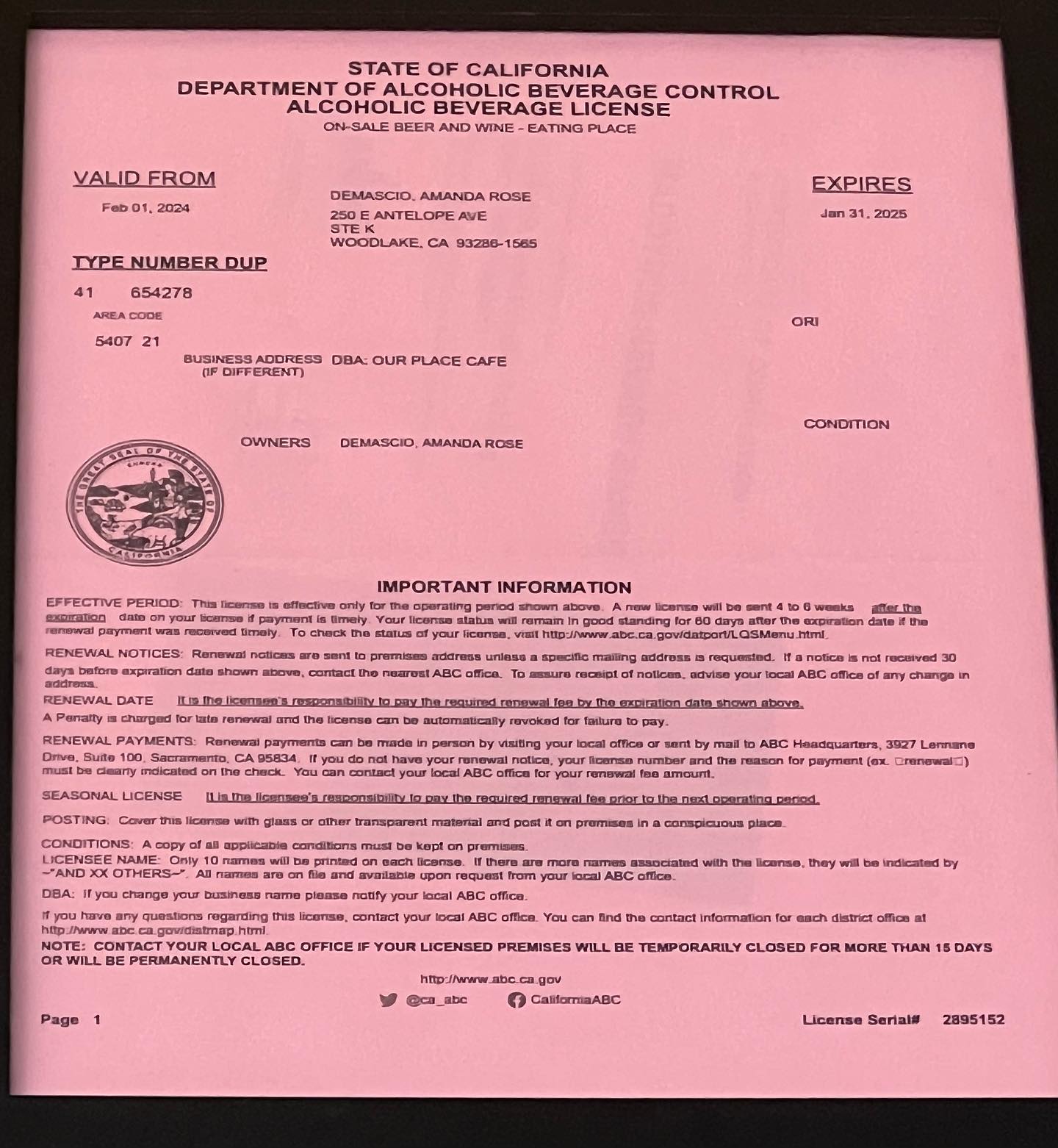 Photo credit: facebook