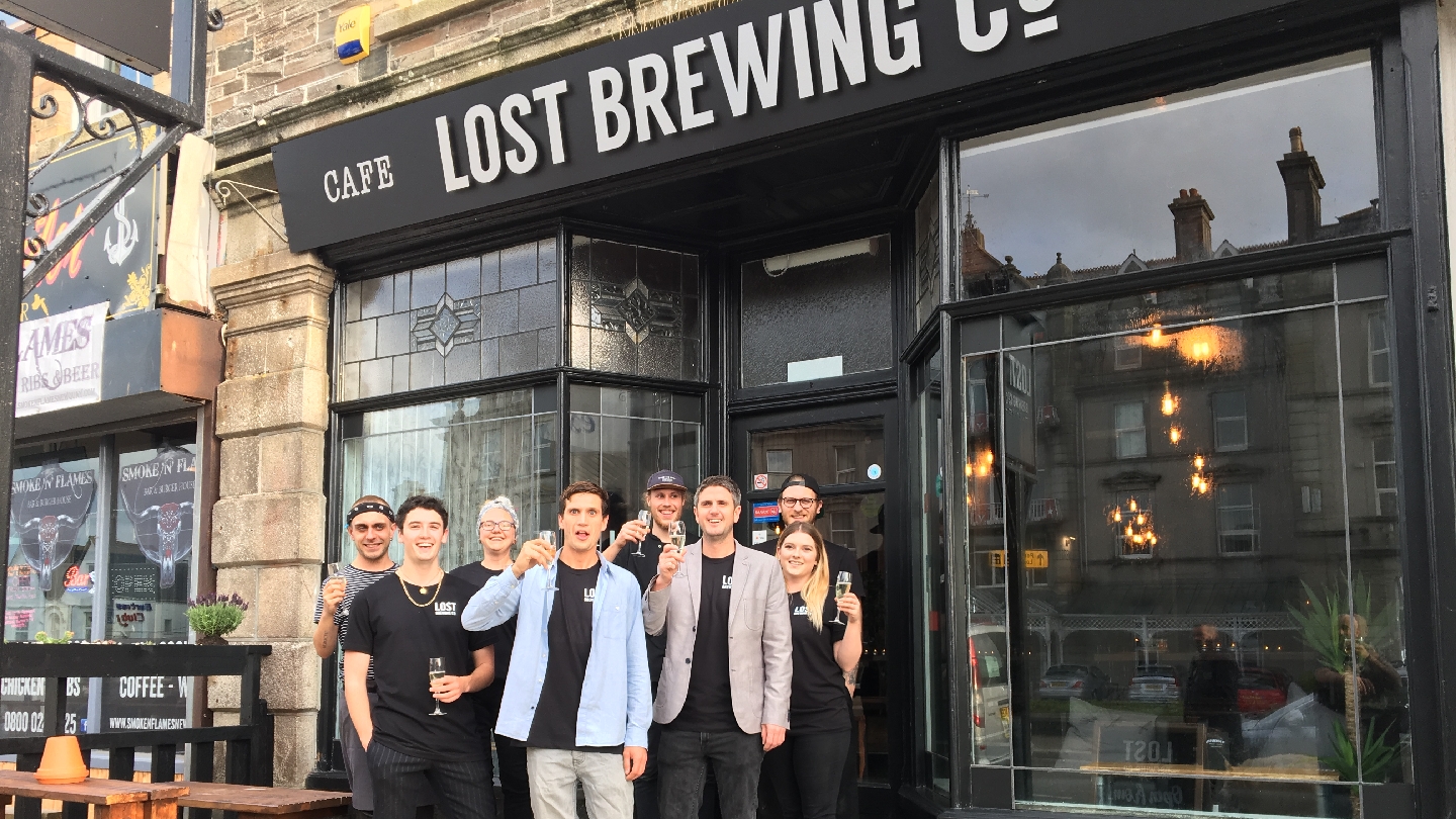 Lost Brewing Co. Cafe & Craft Beer Bar 58 East St, Newquay