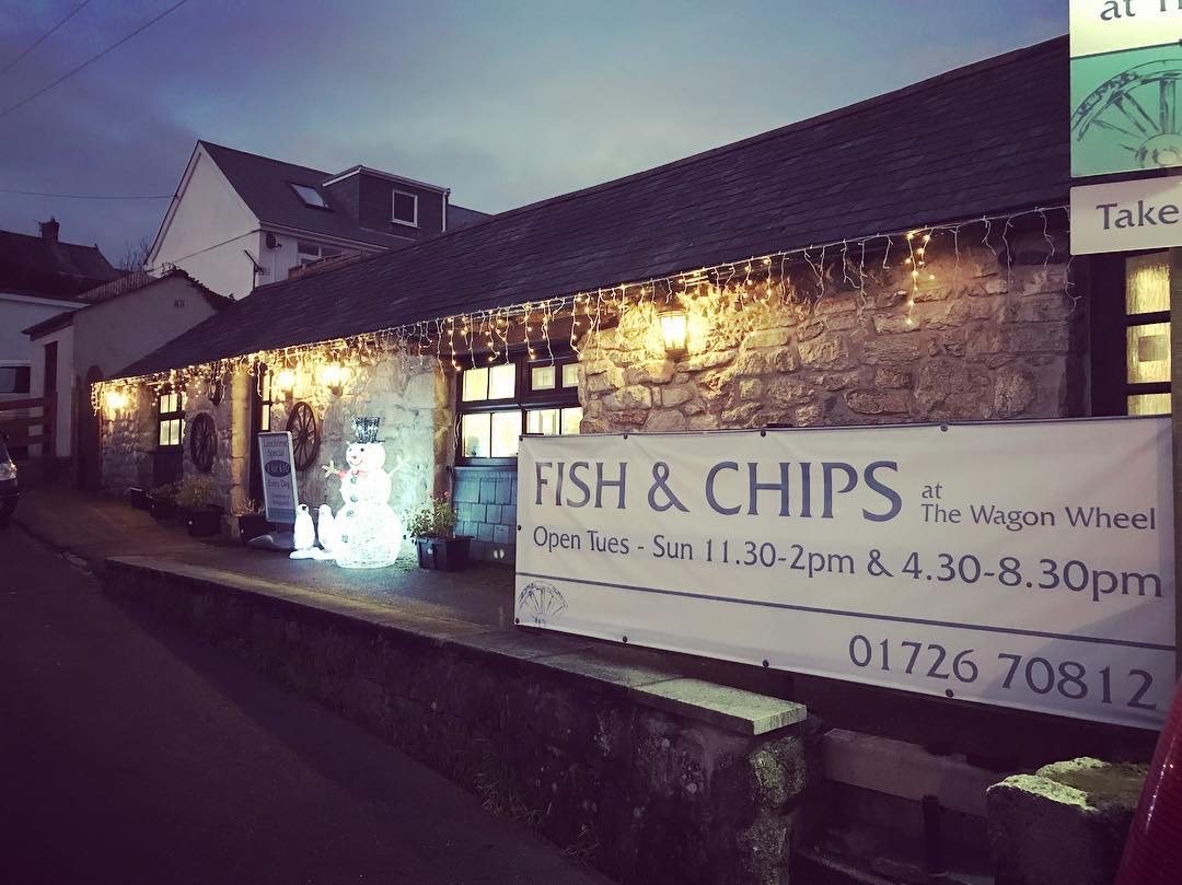The Wagon Wheel Fish & Chips 2 Trevanion Hill, Trewoon, Saint Austell