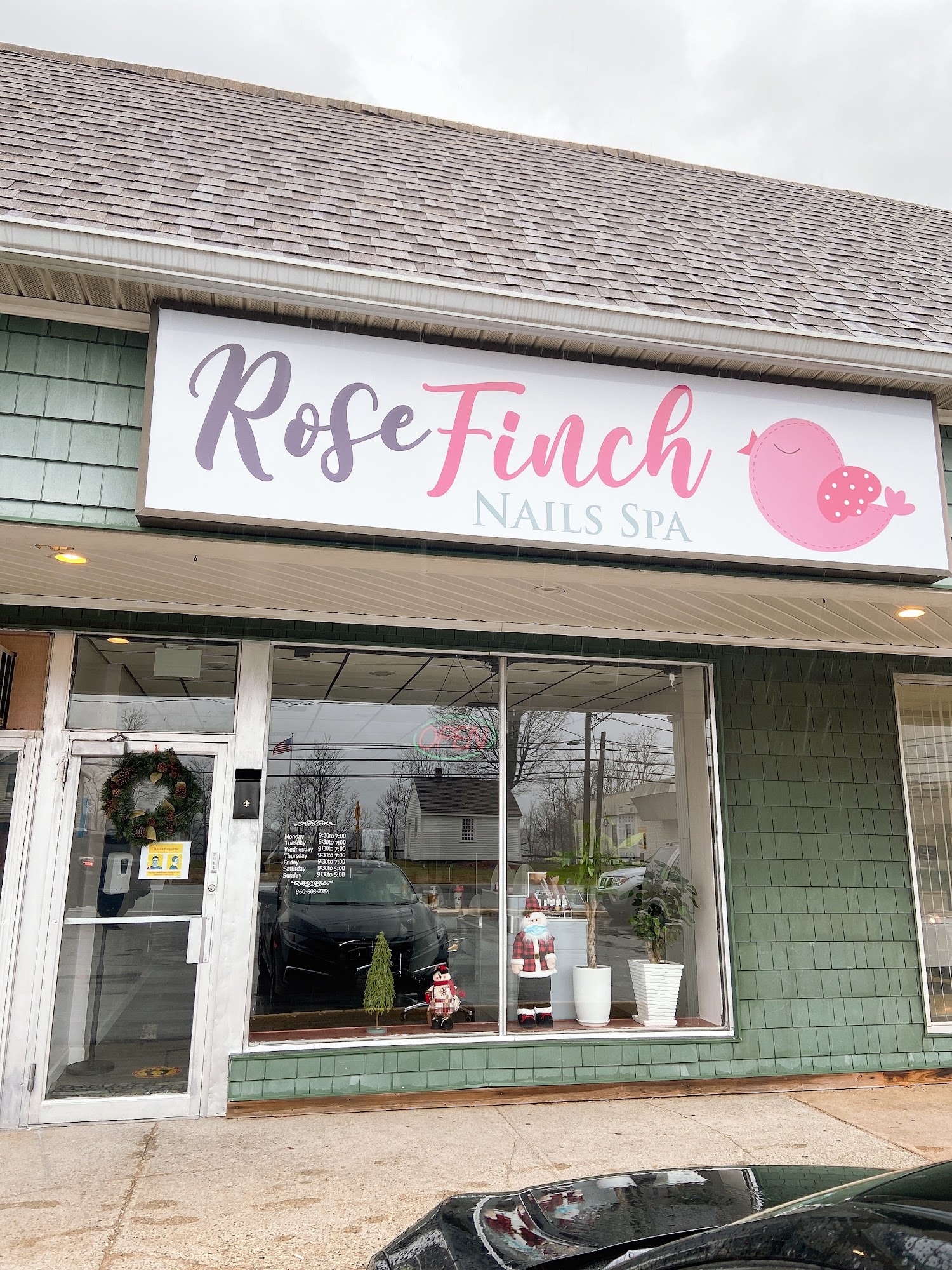 Rose finch nail spa 103 S Main St, Colchester Connecticut 06415