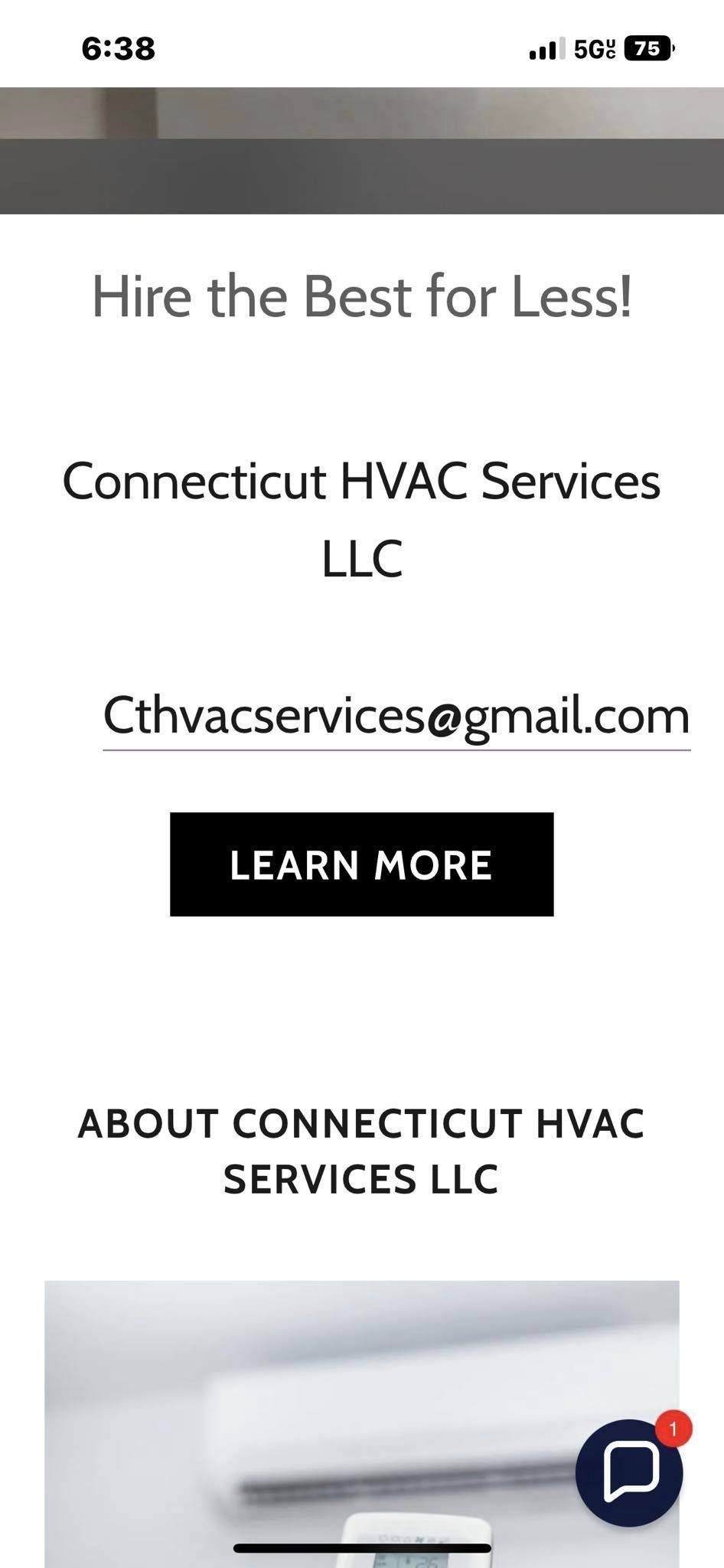 Connecticut HVAC Services llc 153 #103 Boston post rd, East Lyme Connecticut 06333