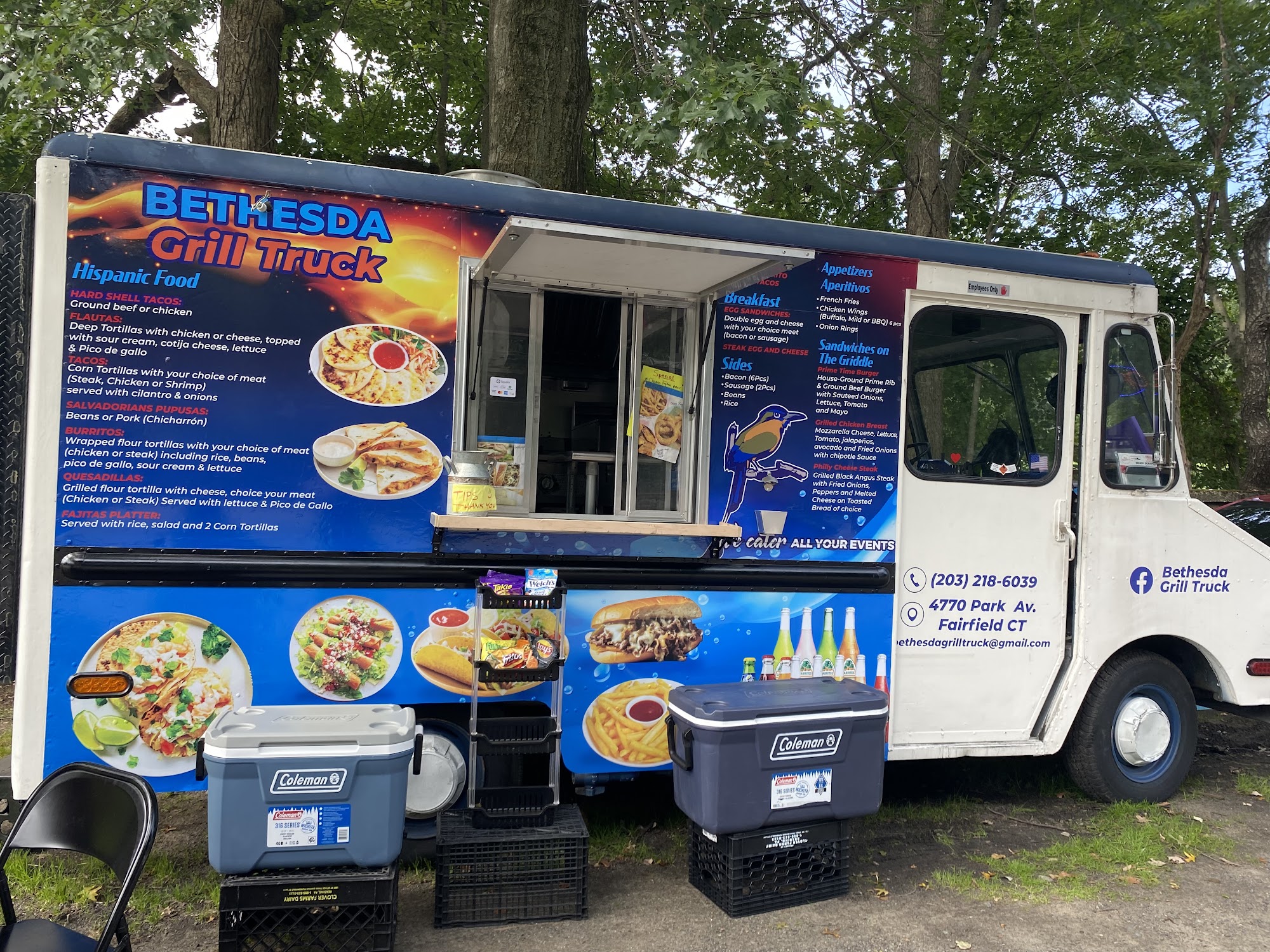 Bethesda Grill Truck Menu