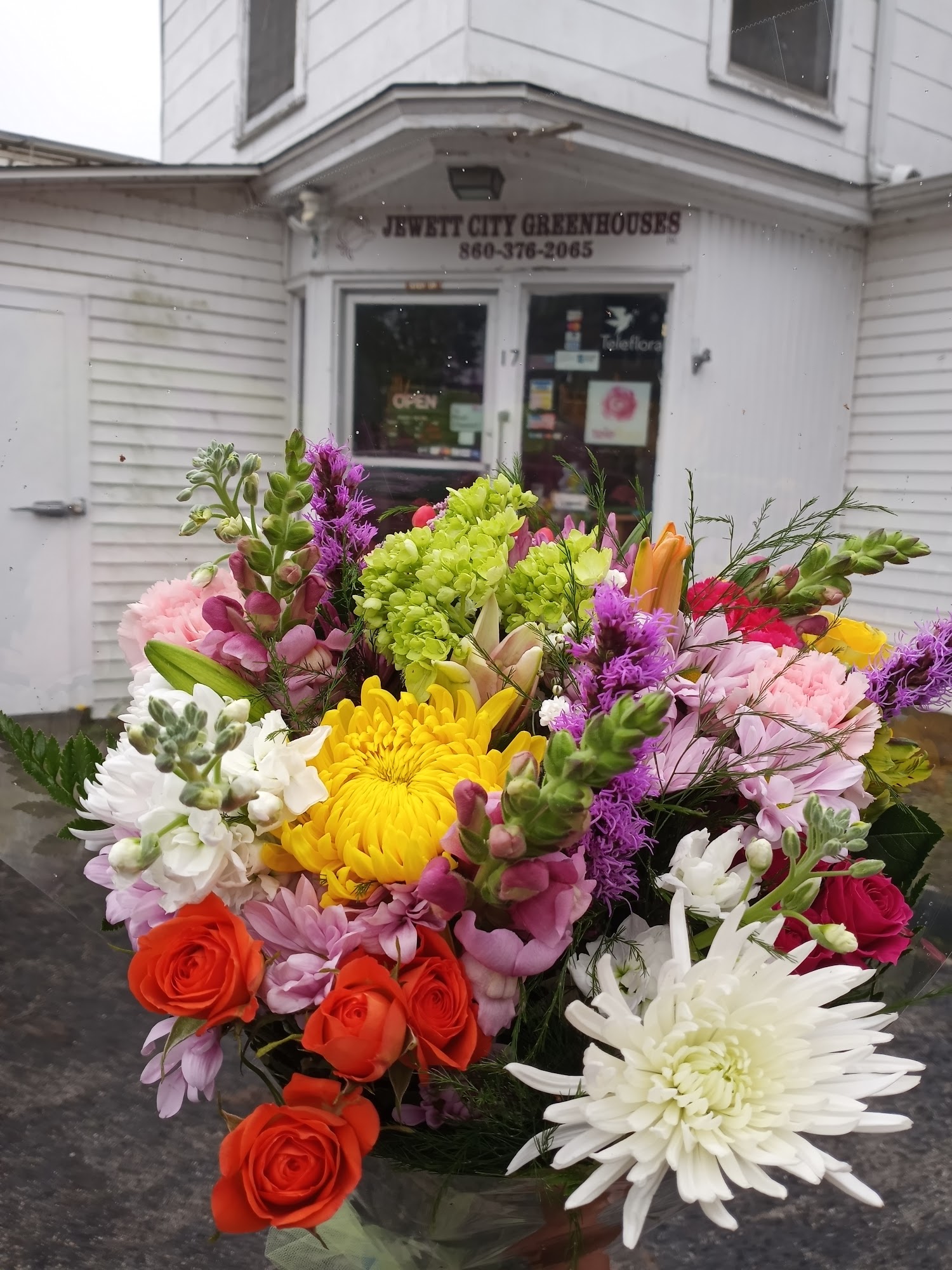 Jewett City Florist & Greenhouse 17 Ashland St, Jewett City Connecticut 06351
