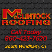 McClintock Roofing 1142 Windham Rd, South Windham Connecticut 06266