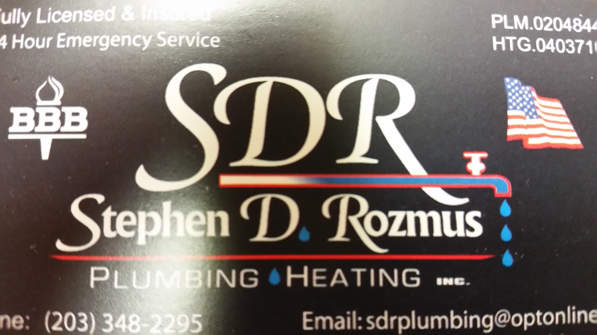 S.D.R. Plumbing & Heating, Inc.